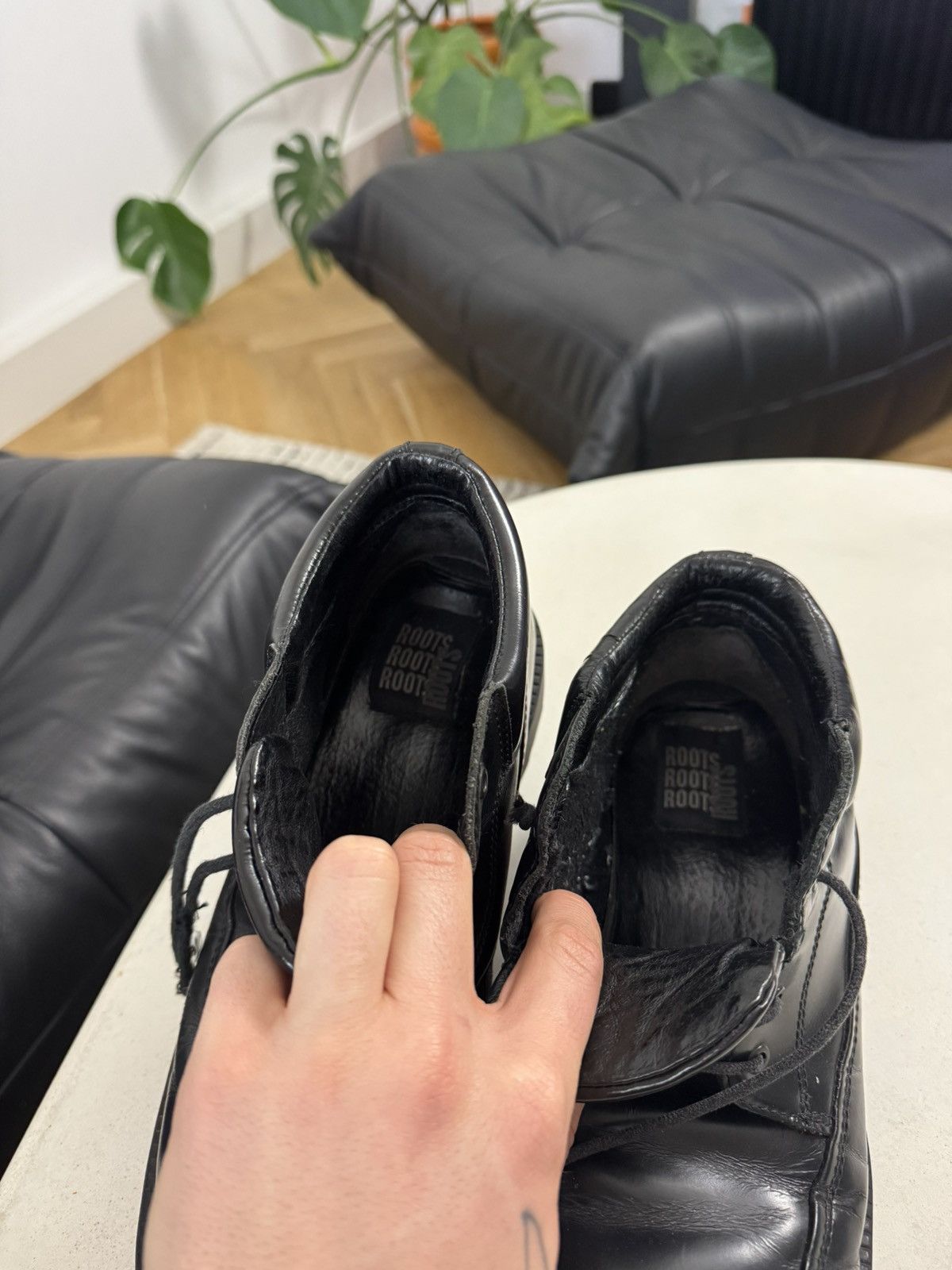 Leather Rare Vintage Avant Garde Platform Derby Leather Boots Grail Size US 9.5 / EU 42-43 - 6 Thumbnail