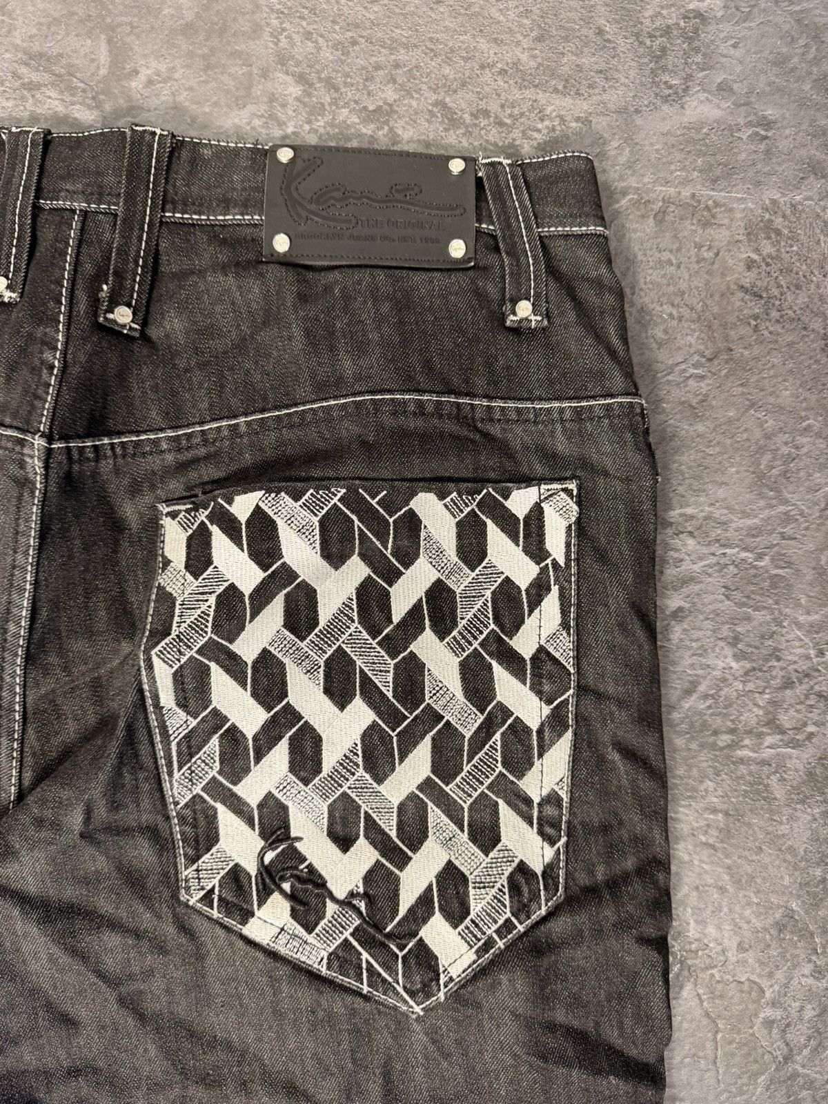 Karl Kani Vintage Karl Kani jeans,sk8 streetwear y2k japan style Size US 38 / EU 54 - 5 Thumbnail