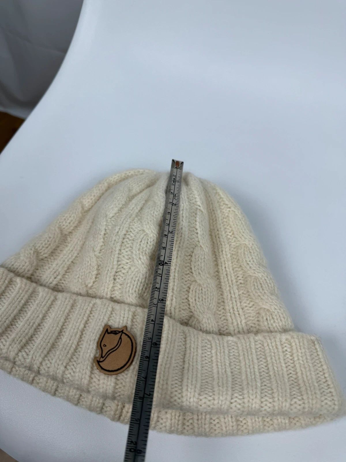 Fjallraven Fjallraven Cable Knit Wool-Nylon Beanie Hat One Size Size ONE SIZE - 12 Thumbnail