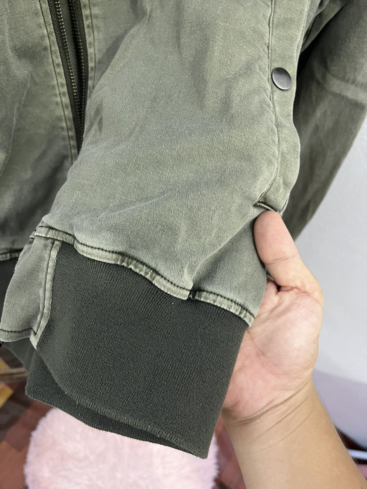 Japanese Brand Rag Machine Vintage Wash MA-1 Bomber Jacket Size US M / EU 48-50 / 2 - 6 Thumbnail