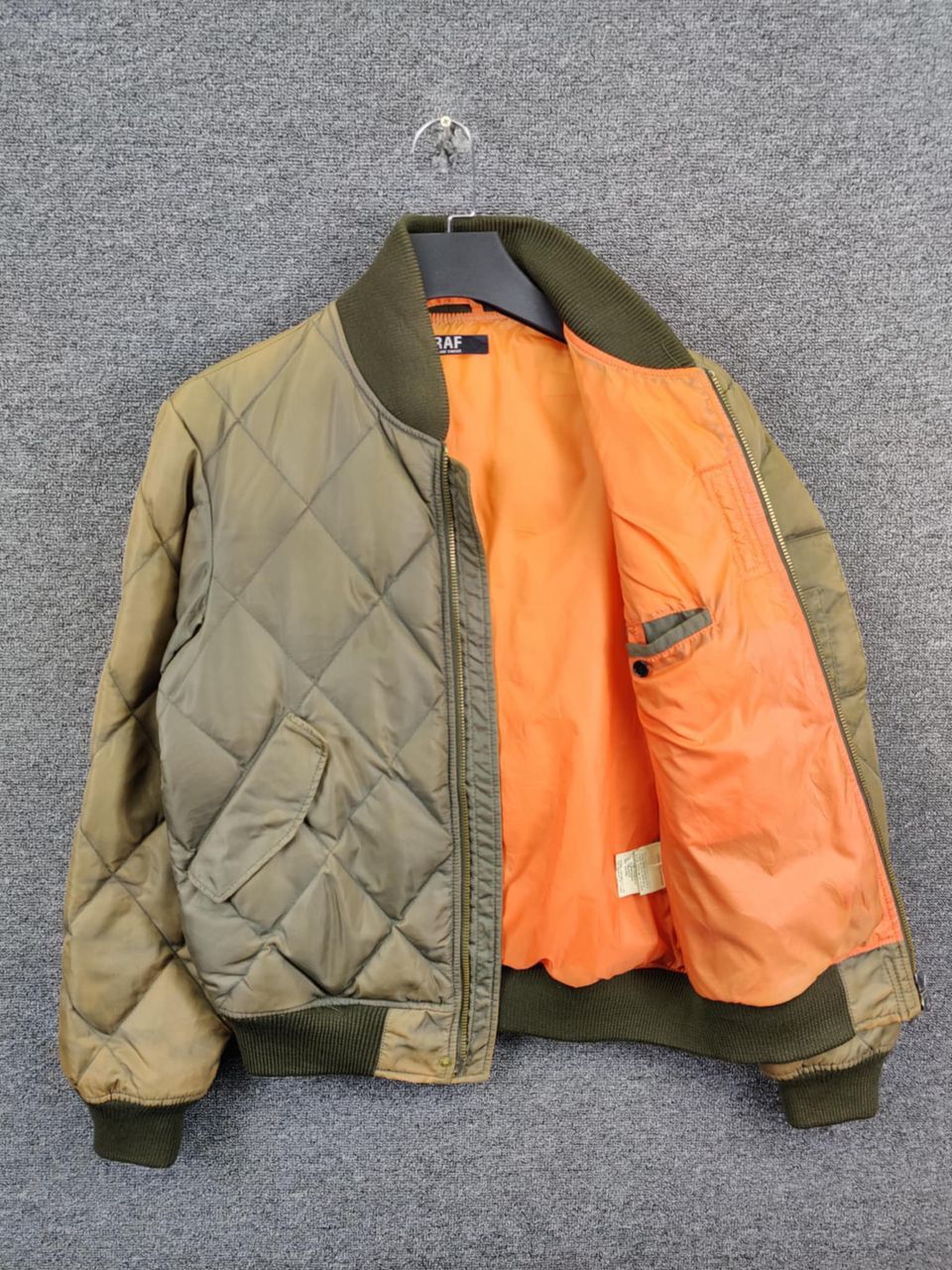 Raf by Raf Simons Raf By Raf Simons Quilted MA-1 Flight Bomber Jacket Size US M / EU 48-50 / 2 - 6 Thumbnail