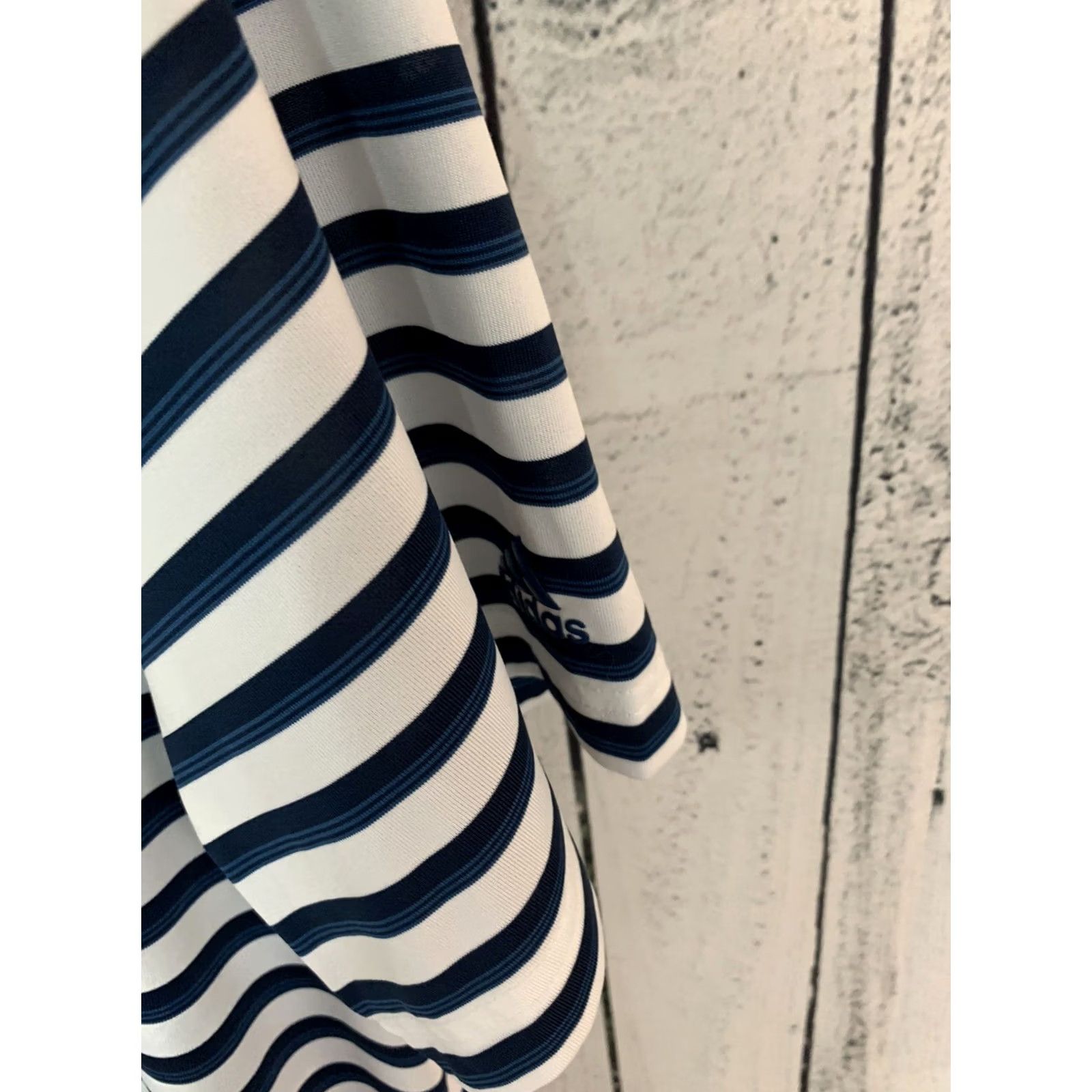 Adidas Adidas Golf Polo Shirt Striped Castle Pines Blue XL Men Short Sleeve Shirt Polo Men Size US XL / EU 56 / 4 - 4 Thumbnail
