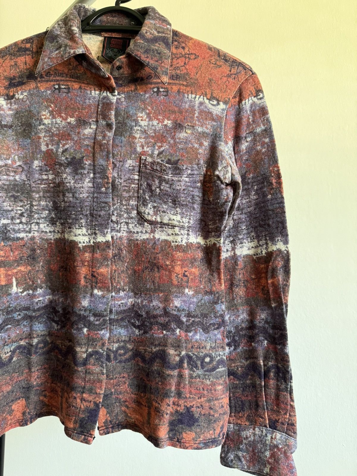 Jean Paul Gaultier Vintage Jean paul Gaultier button up shirt Size S / US 4 / IT 40 - 4 Thumbnail