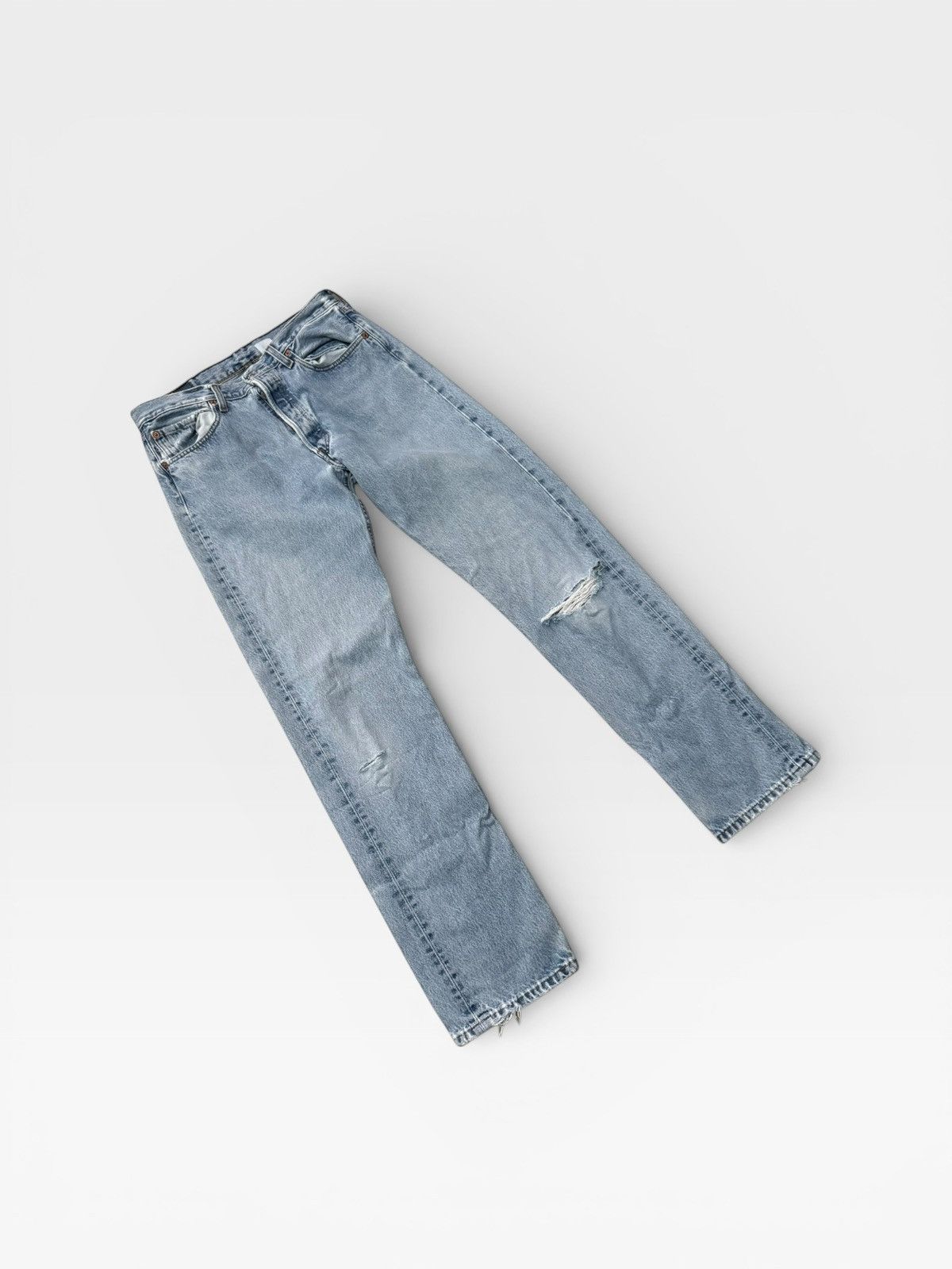Levi's Vintage Clothing Vintage 00’s Levi’s 501 XX Denim Washed Jeans Size US 30 / EU 46 - 5 Thumbnail