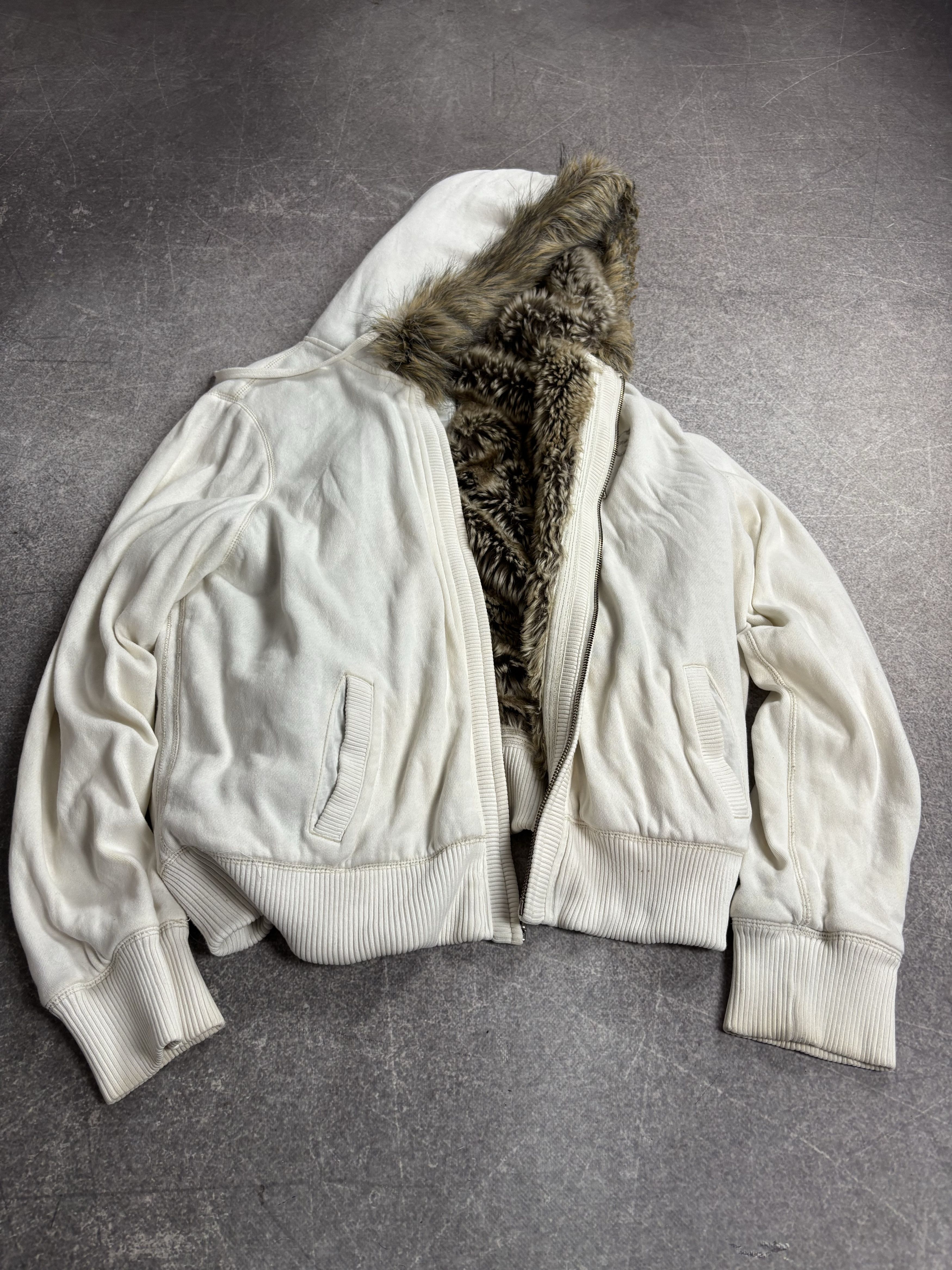 American Eagle Outfitters If Six Was Nine LGB Style Fur Zip Hoodie American Eagle Size US M / EU 48-50 / 2 - 6 Thumbnail