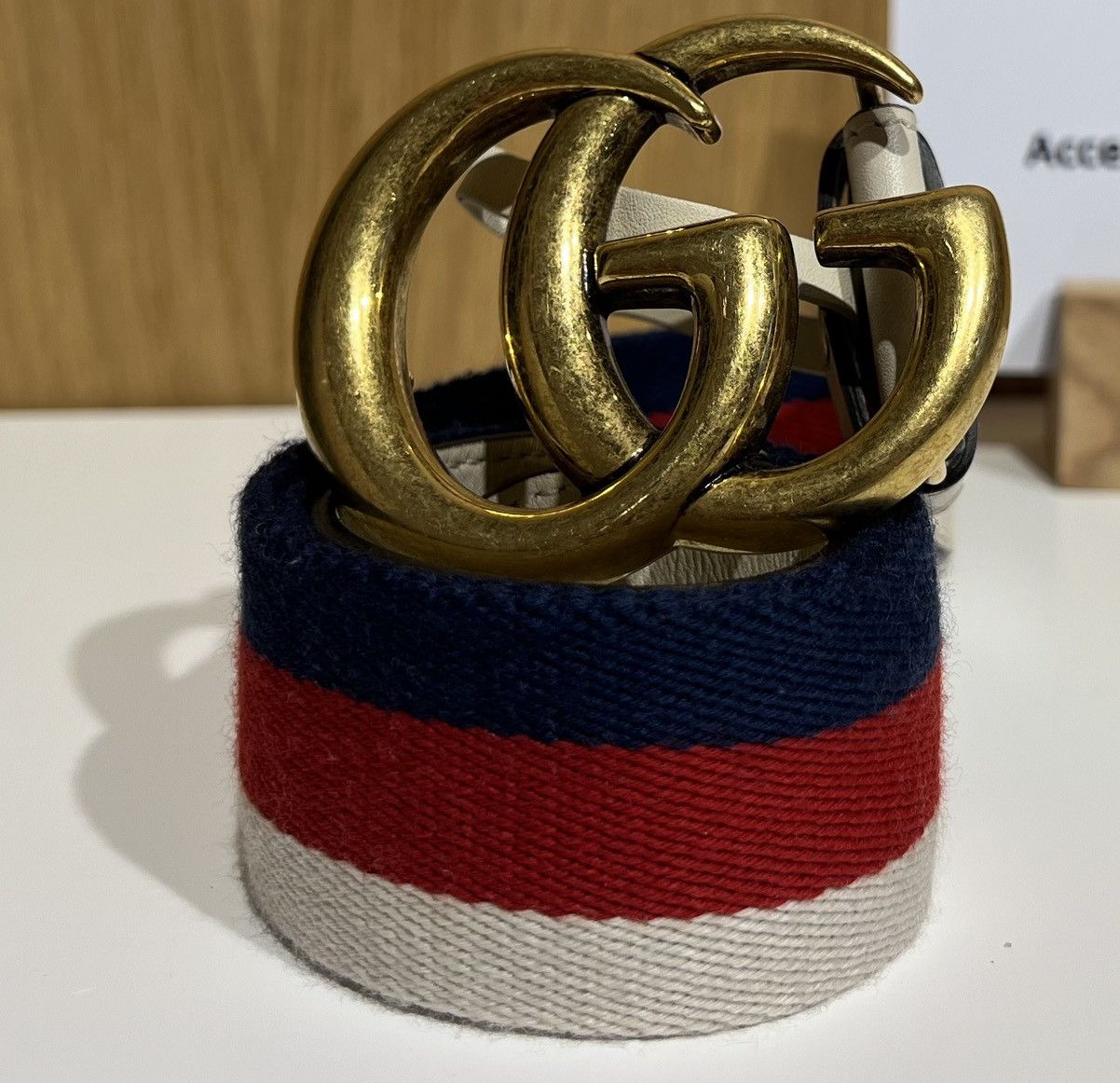 Gucci 🔹Gucci Marmont Belt 409416 HE2MT Size ONE SIZE - 1 Thumbnail