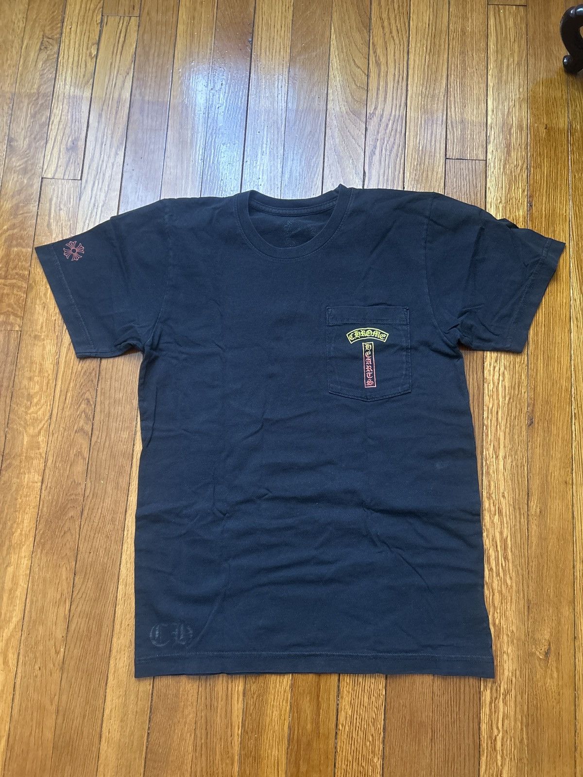 Chrome Hearts Chrome Heart Yellow Orange Gradient Tee Size S Size US S / EU 44-46 / 1 - 2 Thumbnail
