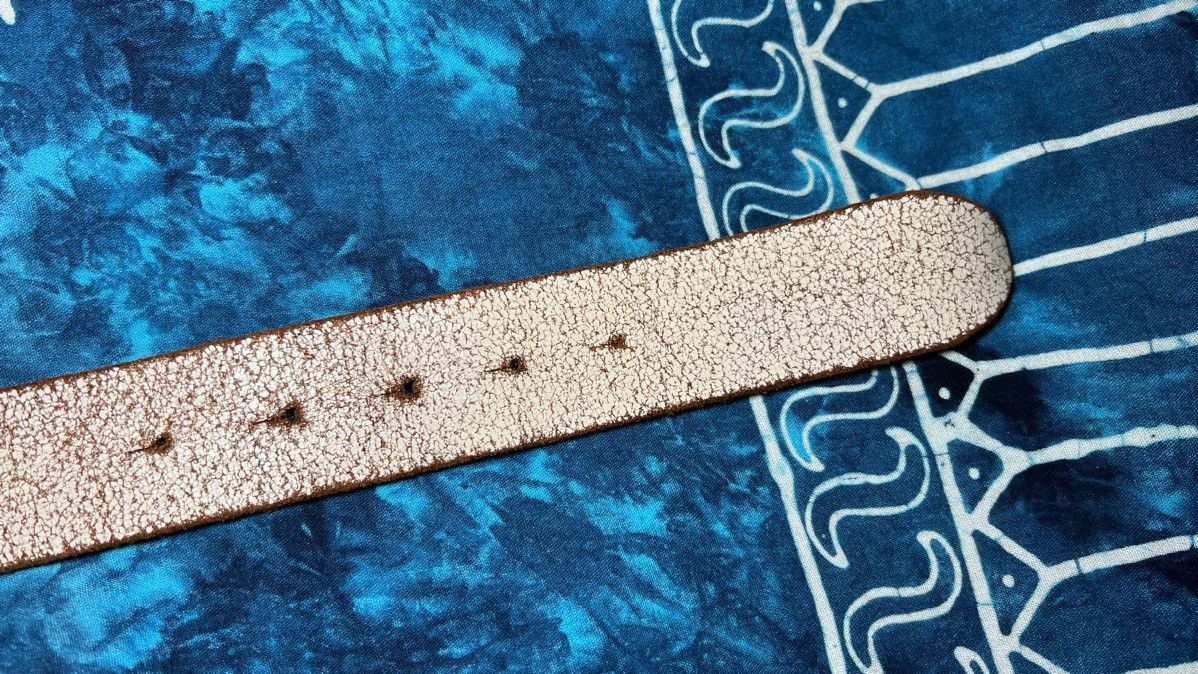Vintage Vintage Avant Garde Vintage Leather Star belt Y2K Size 30 - 9 Thumbnail