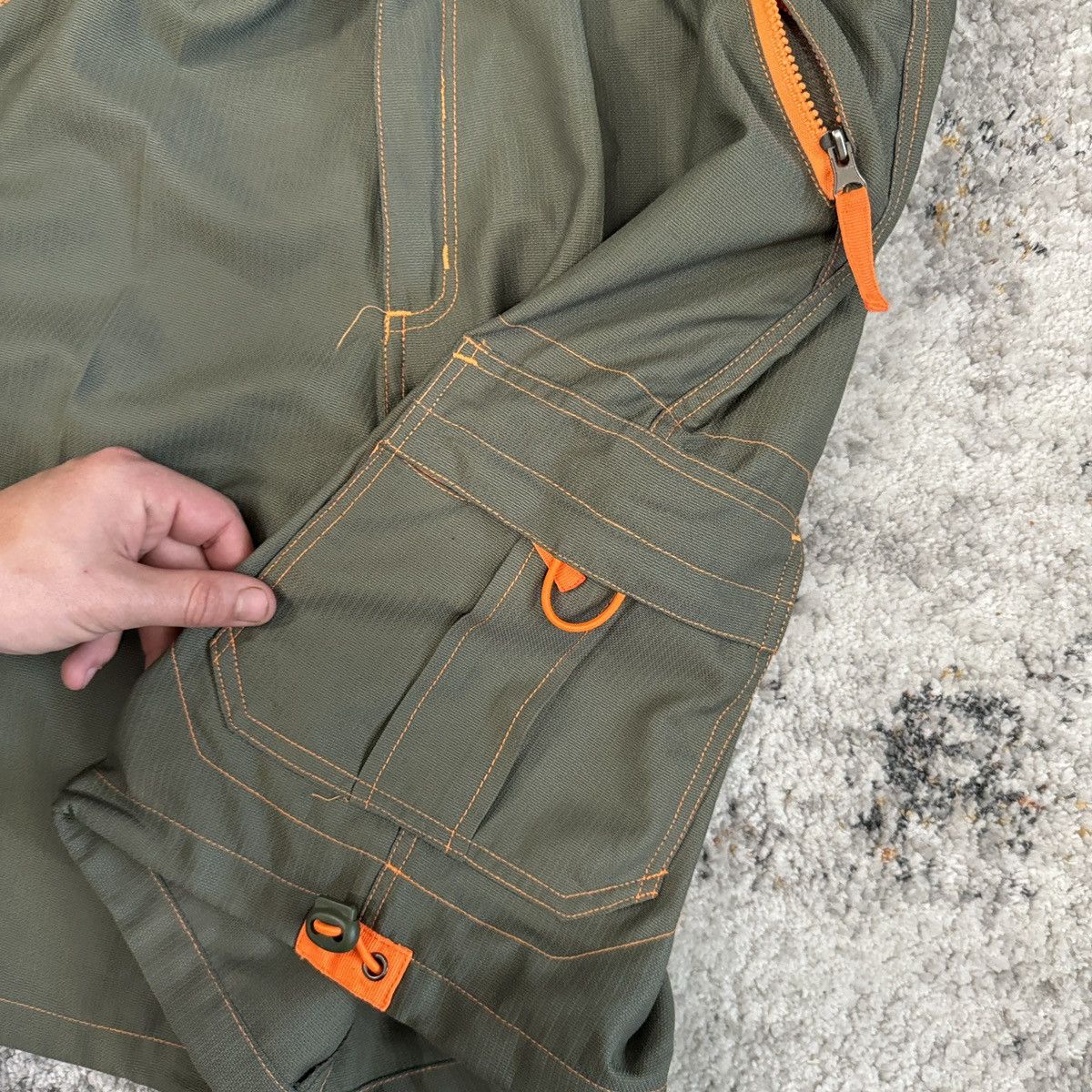 JNCO × Tripp NYC × Vintage Vintage Y2K JNCO tech wear style baggy cargo shorts Size US 34 / EU 50 - 5 Thumbnail