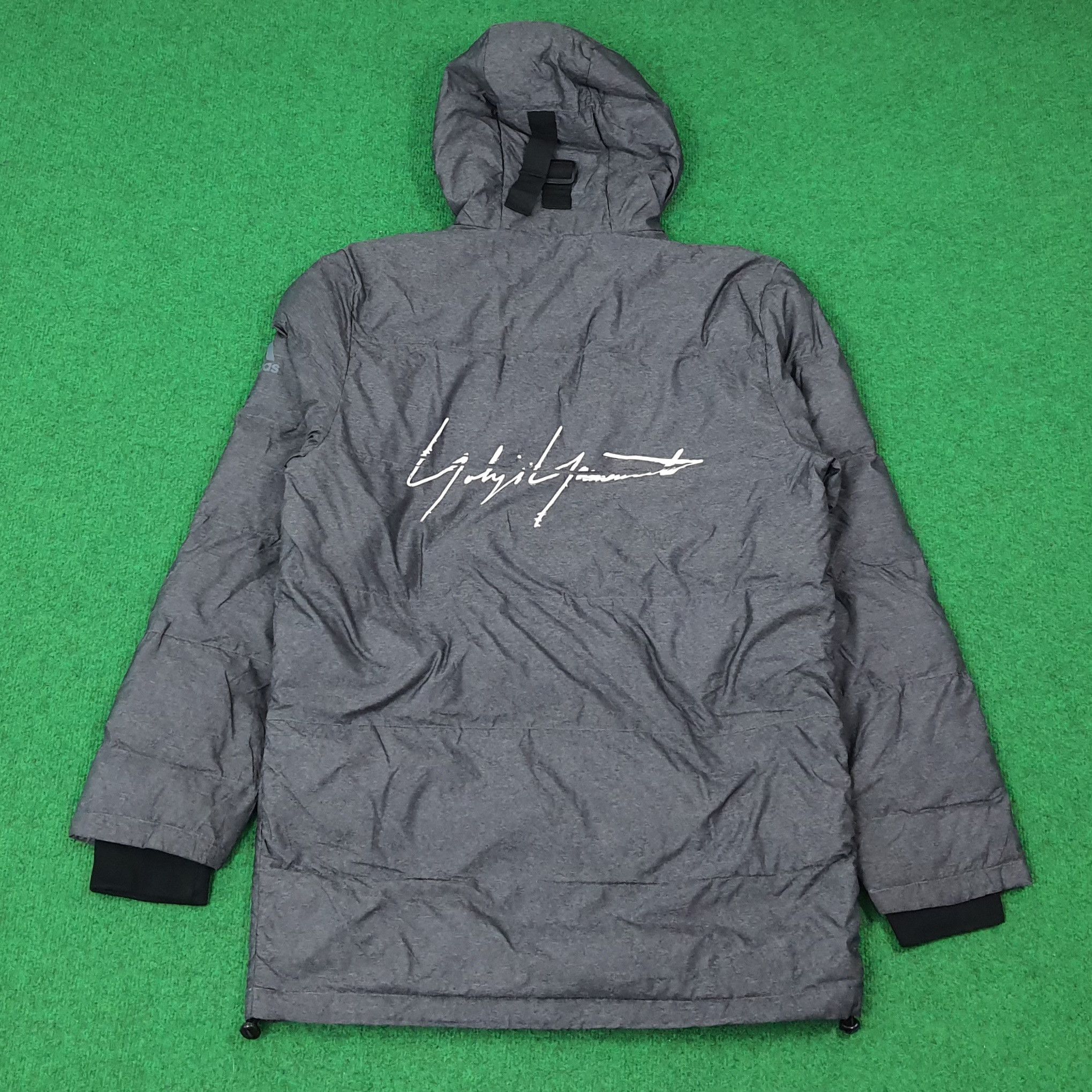 Vintage Adidas Fur Custom Yohji Yamamoto Logo Parka C278N25