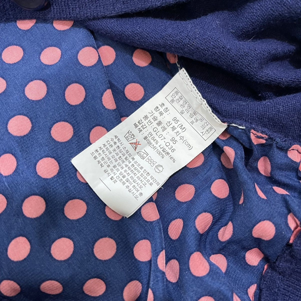 Hang Ten Hangten Navy Blue Cardigan with Polka Dot Back Size M / US 6-8 / IT 42-44 - 6 Thumbnail