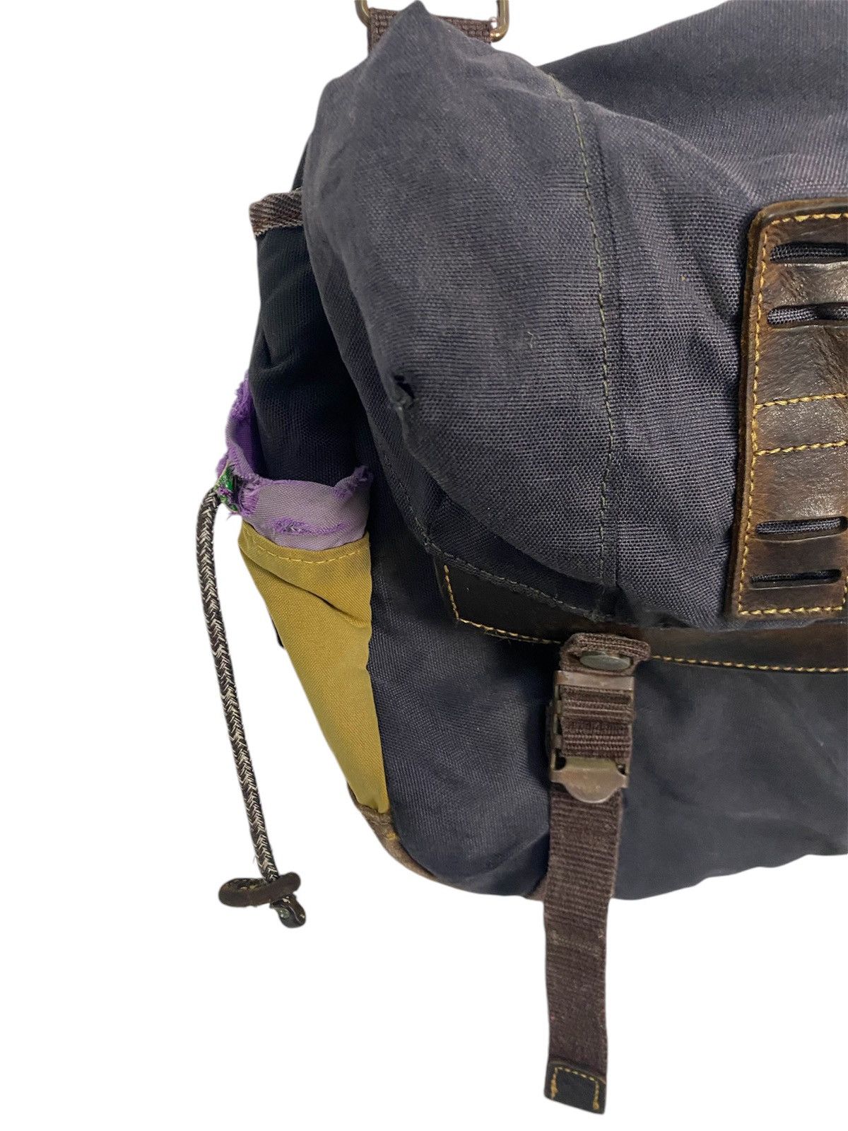 Head Porter × Japanese Brand × MasterPiece Japan Brand MASTERPIECE Sling Bag Destroyed Style Size ONE SIZE - 5 Thumbnail