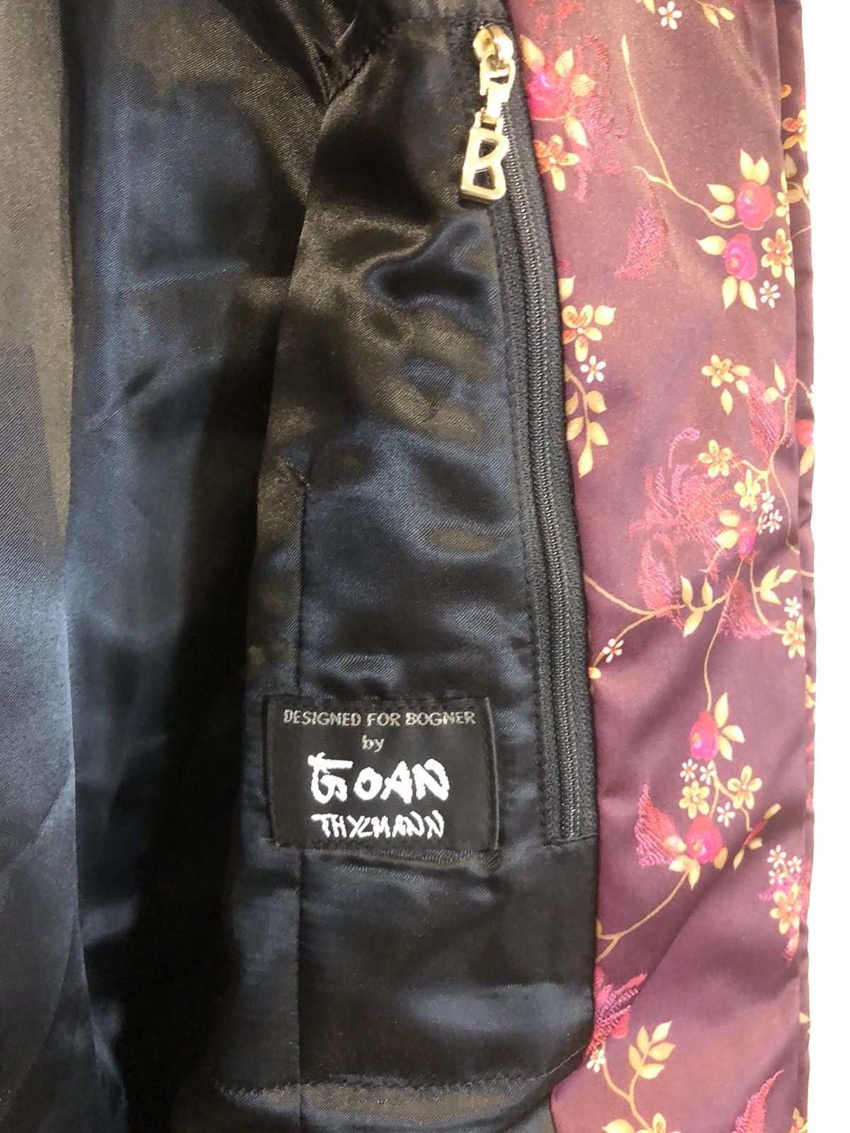 Bogner × Japanese Brand BOGNER x Goan Thylmann - Rare Floral Print Jacket Size M / US 6-8 / IT 42-44 - 8 Thumbnail