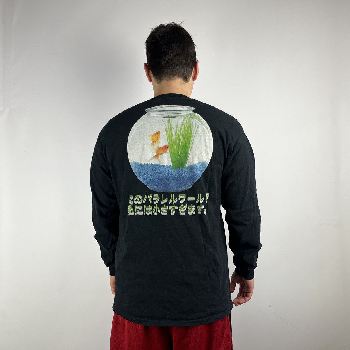 Rap Tees Utopium world long sleeve travis style size Large Size US L / EU 52-54 / 3 - 2 Thumbnail