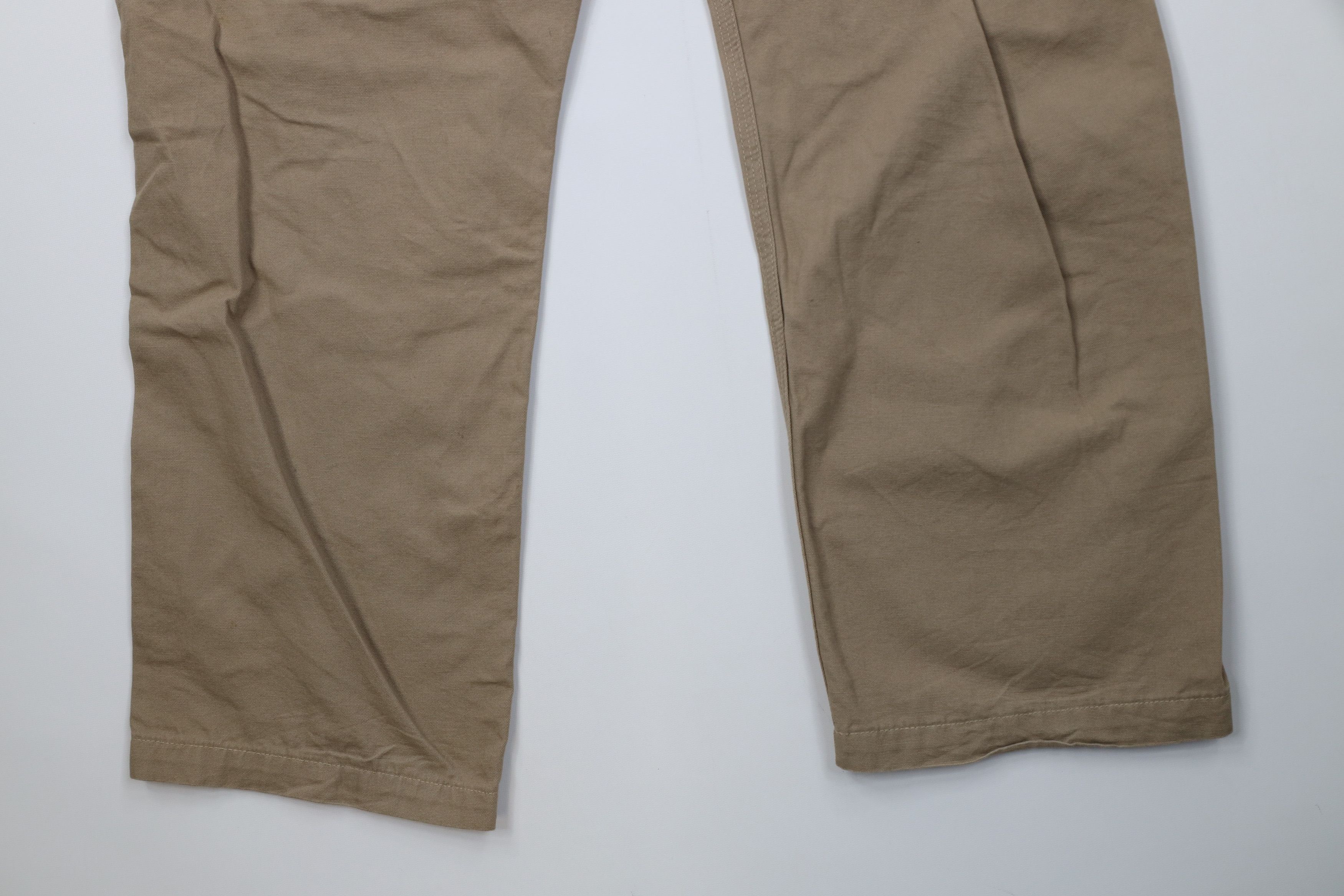 Carhartt Vintage Y2K Carhartt Relaxed Fit Wide Leg Pants Khaki Brown Size US 40 / EU 56 - 12 Thumbnail