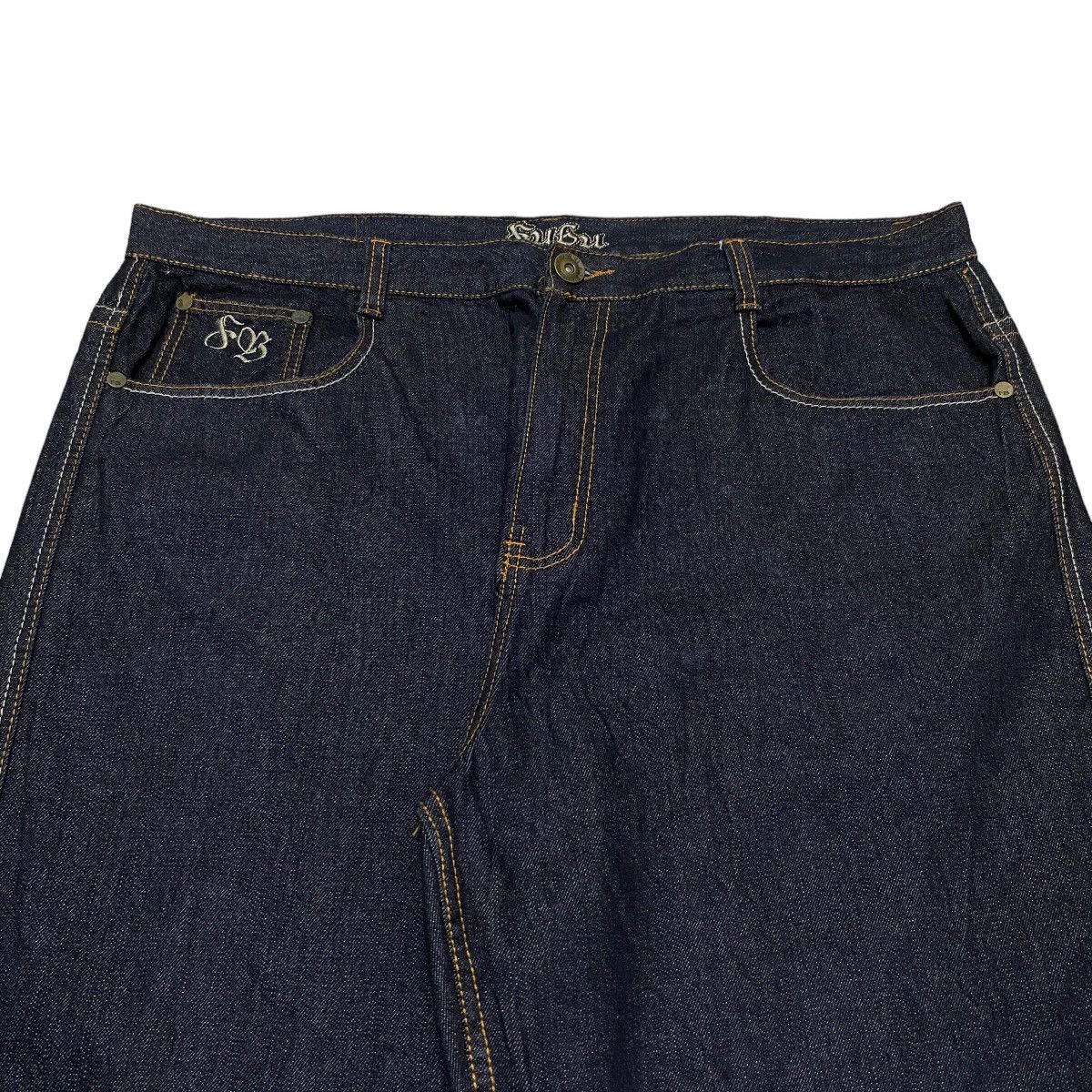 Fubu Rare Design Vintage Fubu Rapper Hiphop Baggy Jeans 2000s Size US 42 / EU 58 - 3 Thumbnail