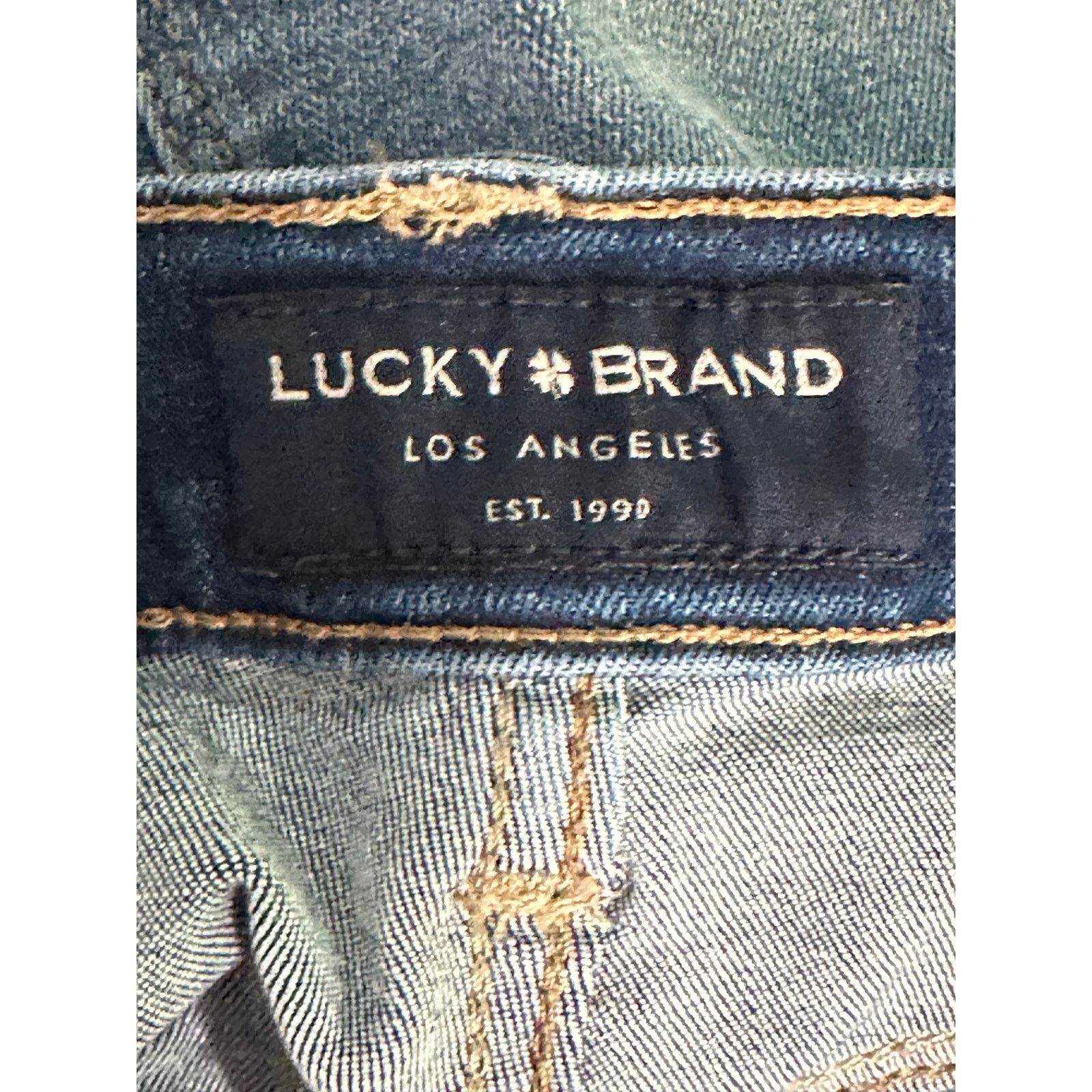 Lucky Brand Lucky Brand high waisted distressed skinny jeans size 29 Size 29" - 3 Thumbnail