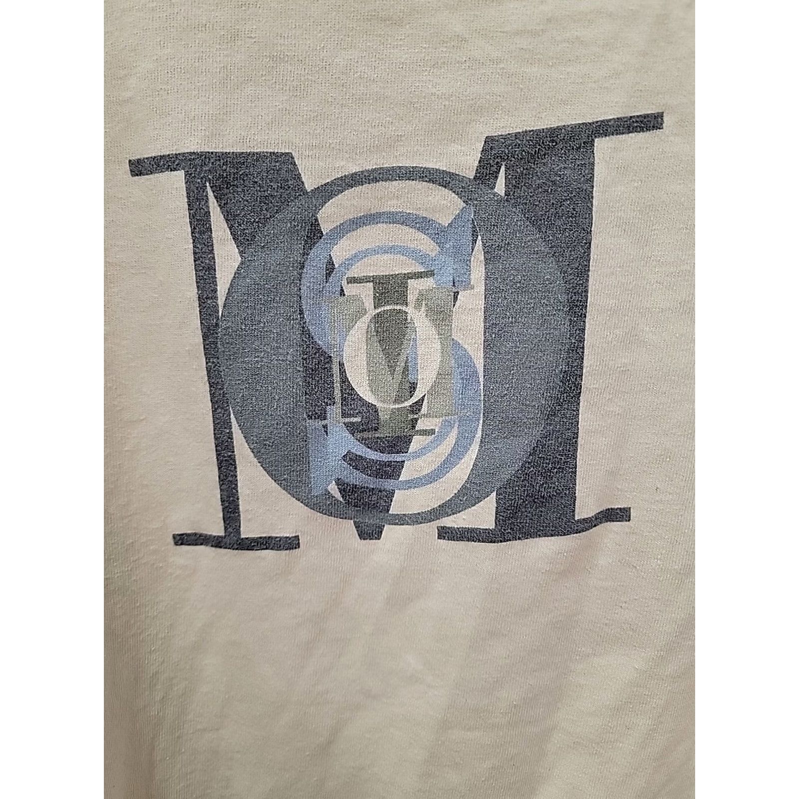 Mossimo VINTAGE Mossimo Logo Tee Limited Edition Graphic Shirt Mens XL Ivory 90s Grunge Logo T-Shirt XS? Size US XL / EU 56 / 4 - 2 Thumbnail