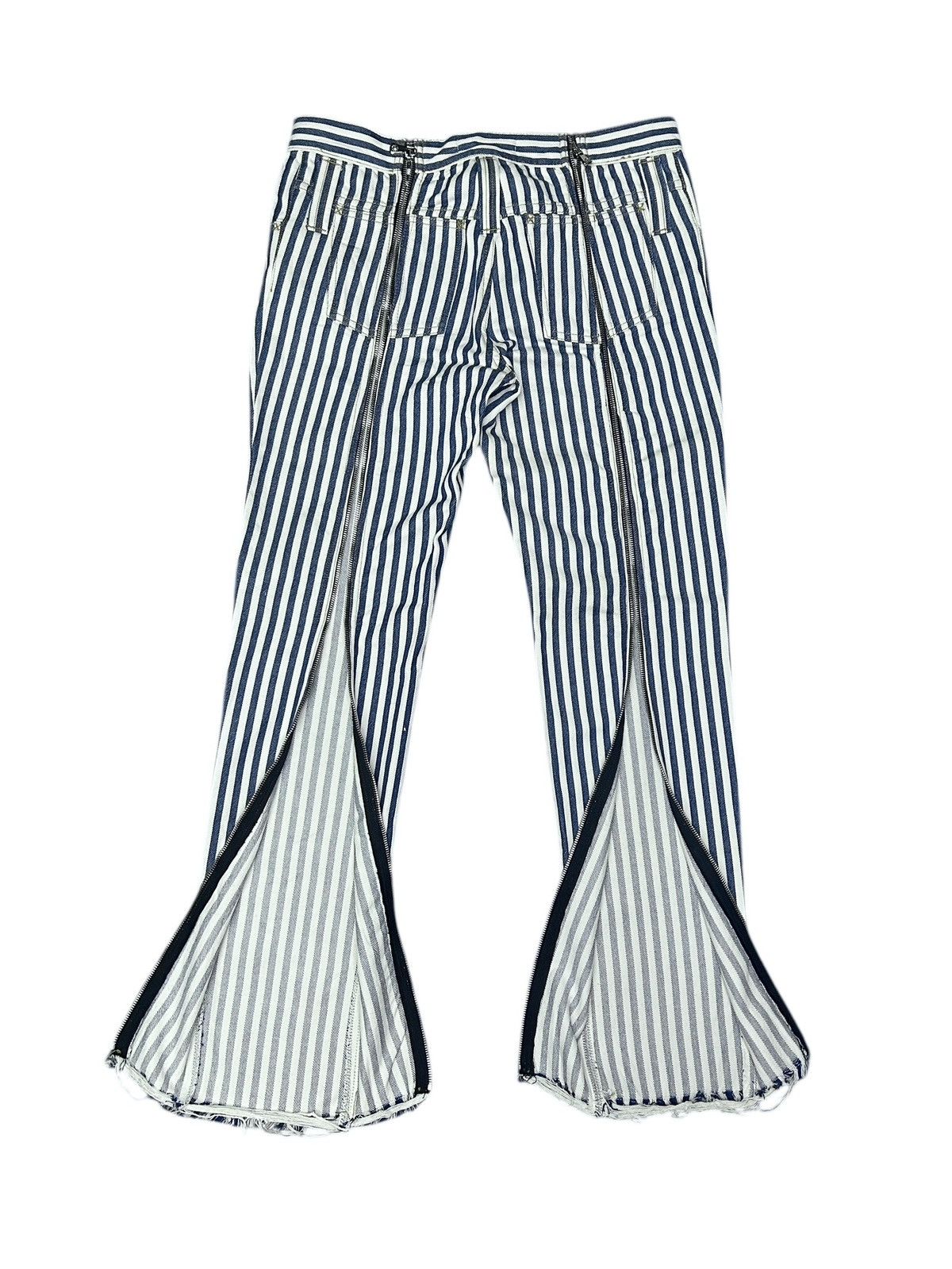 Dolce & Gabbana S/S 03 SEX Deadstock Zipper Trousers Size 28" / US 6 / IT 42 - 1 Thumbnail