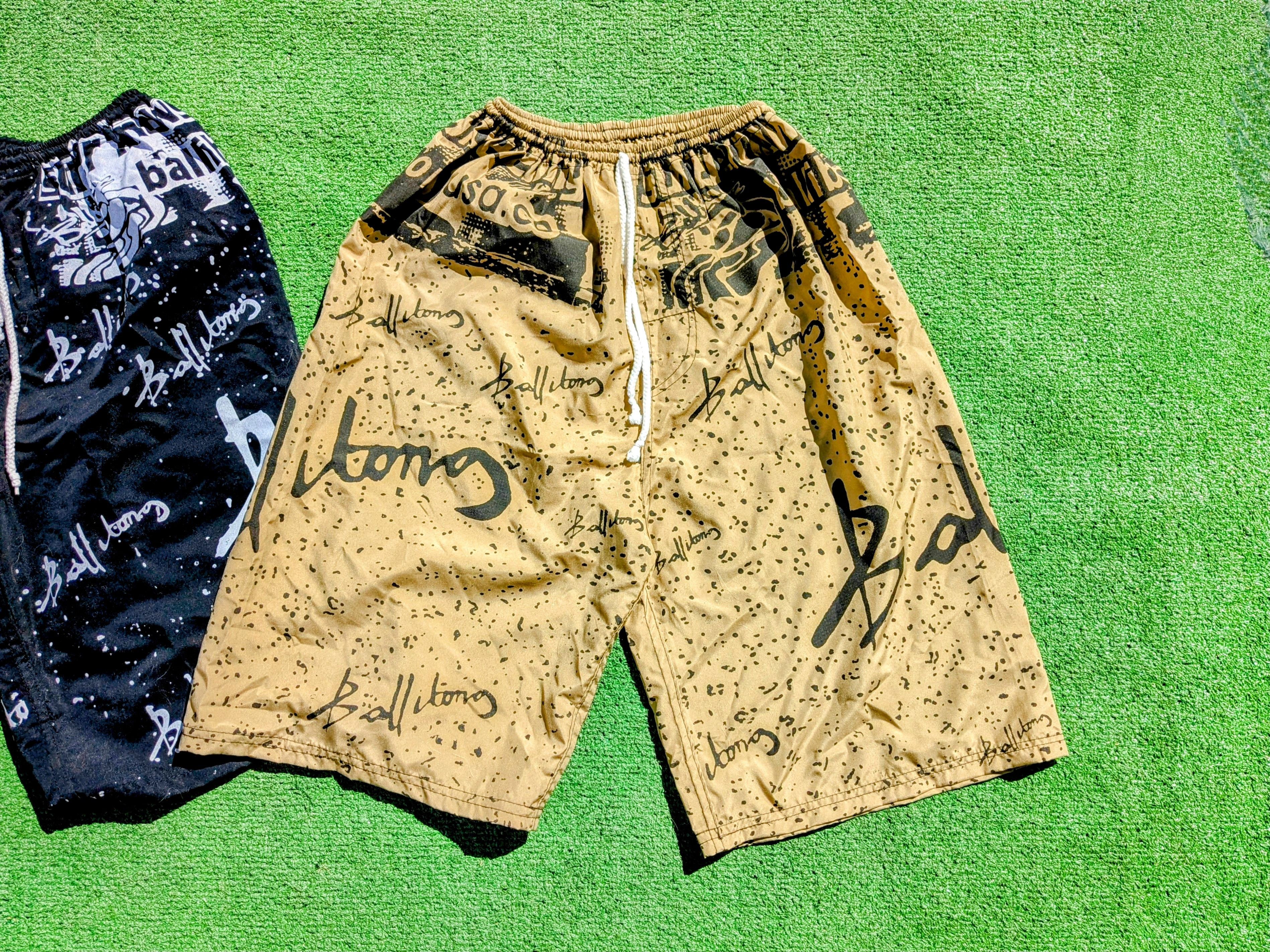 Designer Bali Surfing Sport Beach Long Bathing Suit Drawstring Shorts Size US 32 / EU 48 - 8 Thumbnail