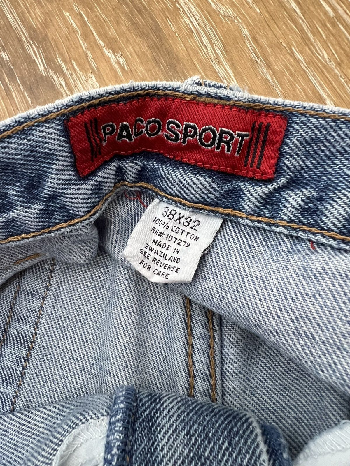 Vintage Vintage y2k paco sport baggy jeans Size US 36 / EU 52 - 3 Thumbnail