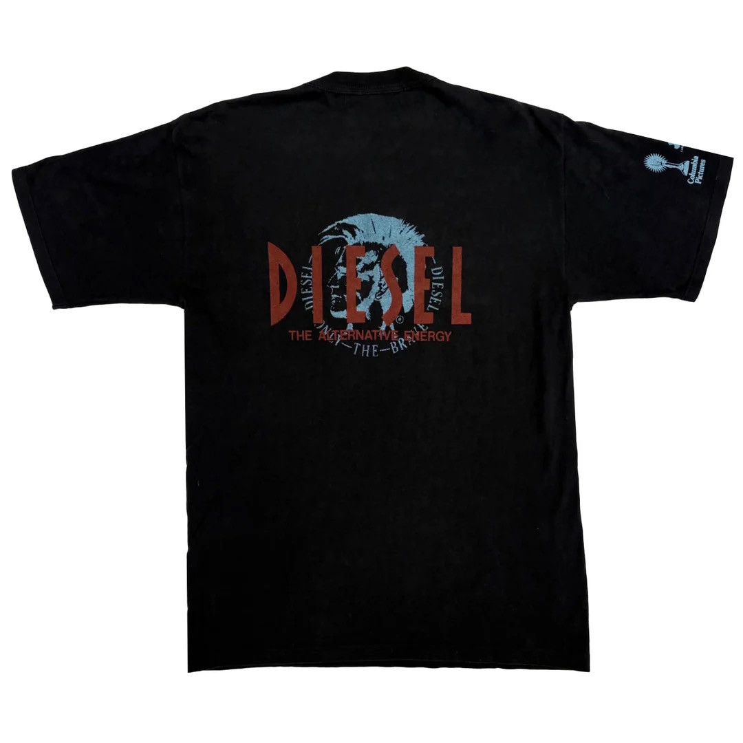 Diesel The Doors Diesel 1991 90s Vintage Movie Promo Rare T-Shirt Size US L / EU 52-54 / 3 - 2 Thumbnail