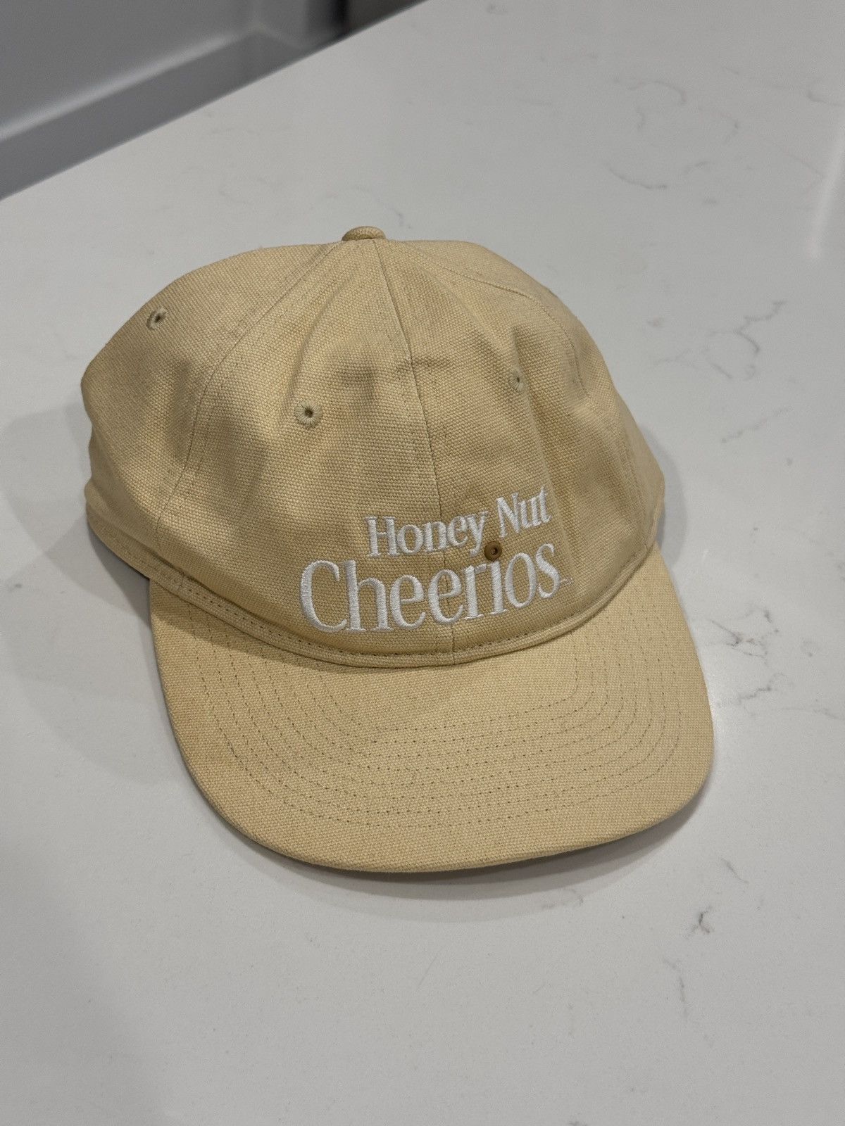 Kith Kith x Cheerios Mens Natural Canvas Cap Treats Brand NEW Size ONE SIZE - 1 Thumbnail