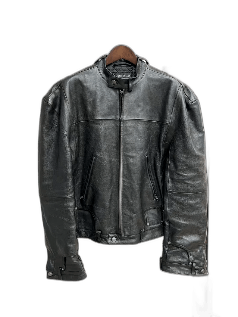 Balenciaga Winter Leather Jacket Size 3-2505