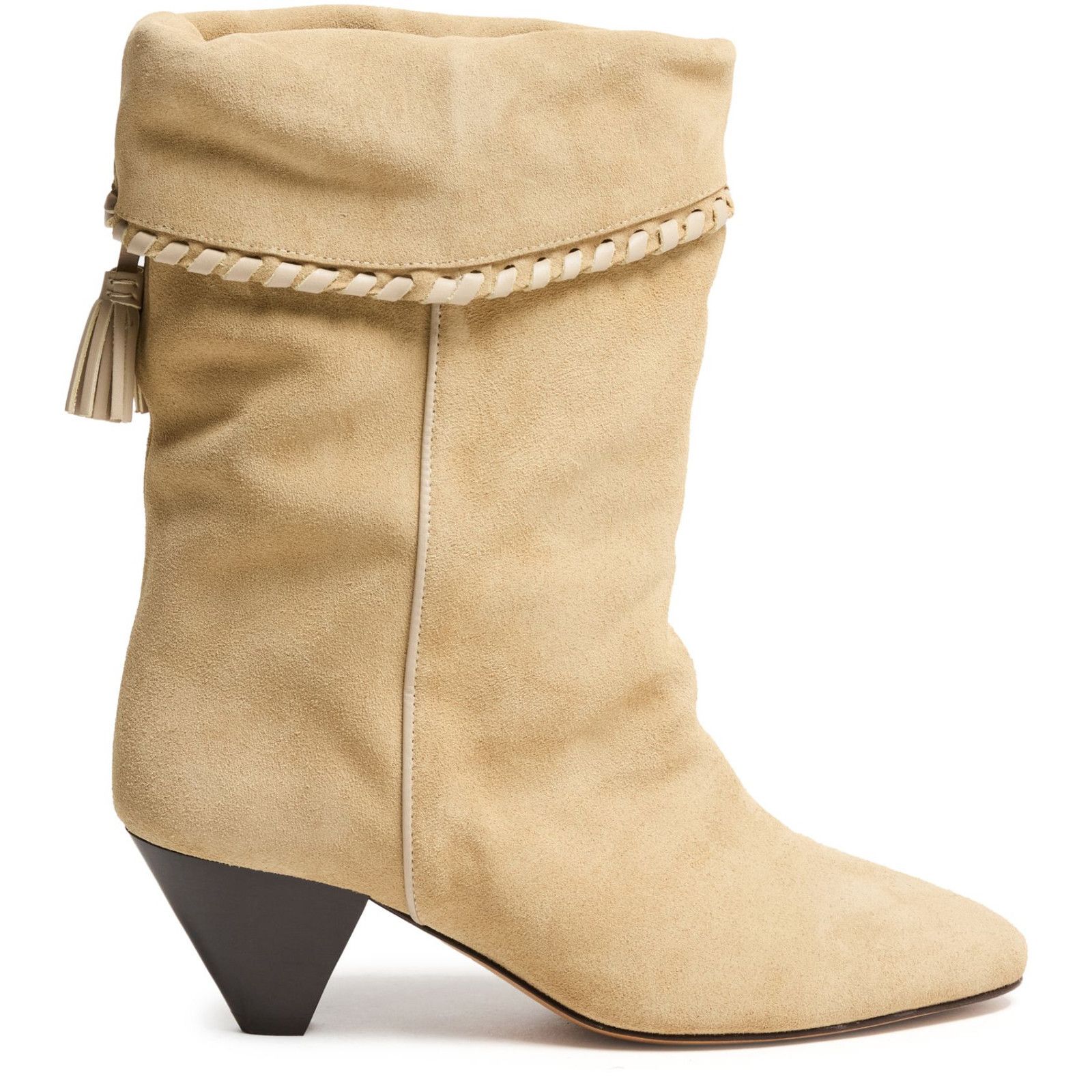 ISABEL MARANT Dalby Deep Beige Ankle Boots New (Women's size