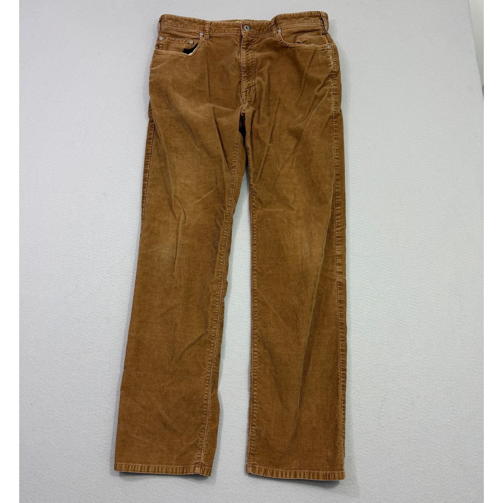 Orvis Orvis Five Pocket Corduroy Pants Men's 36x34 Tan Stretch Size US 36 / EU 52 - 1 Thumbnail