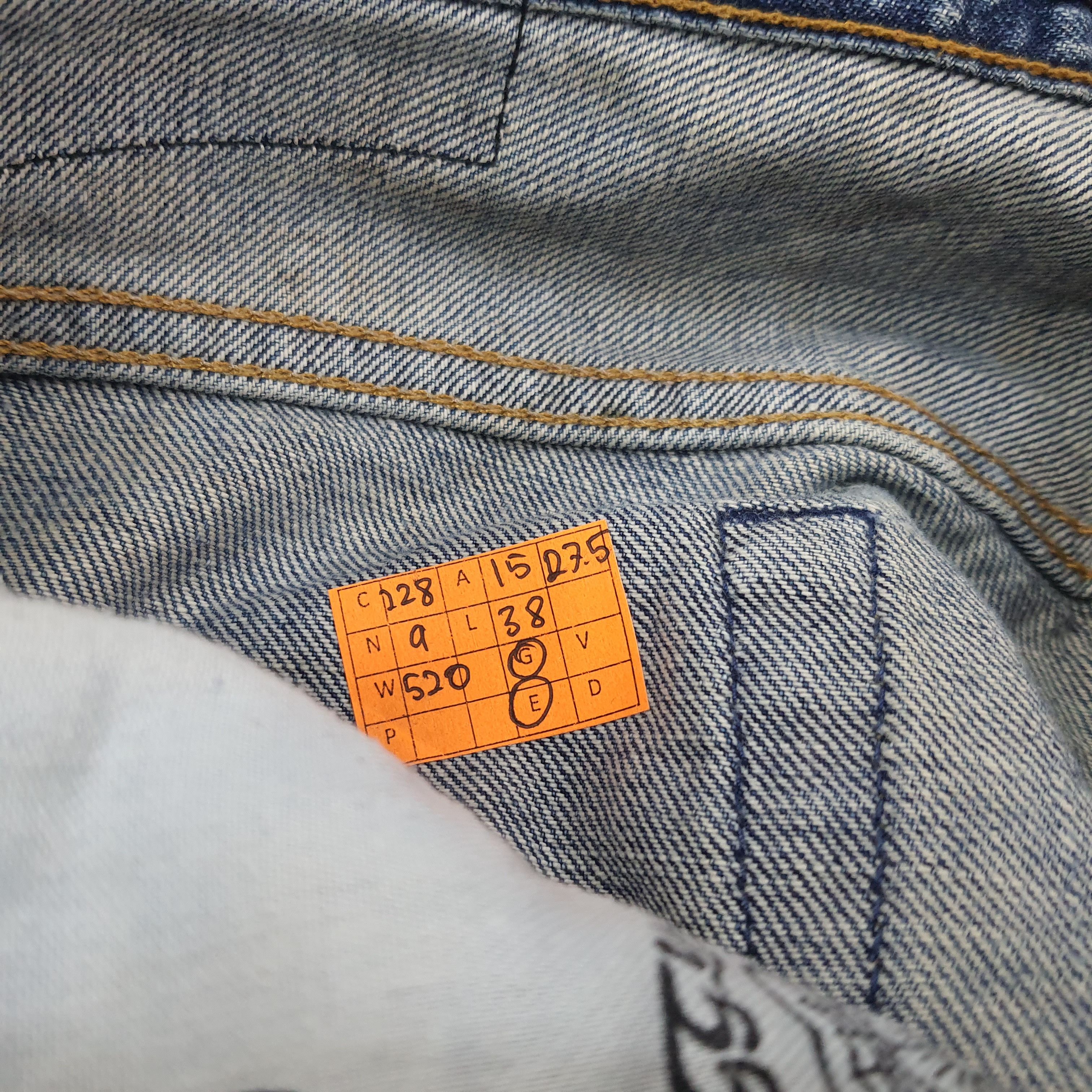 Stussy Vintage Stussy Rough n Rugged Denim Custom Logo Jeans C228N9 Size US 31 - 12 Thumbnail