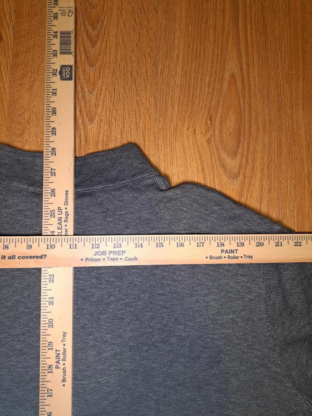 Hart Schaffner Marx Hart Schaffner Marx Quarter Zip Sweater XXL Gray Sharkskin Size US XXL / EU 58 / 5 - 7 Thumbnail