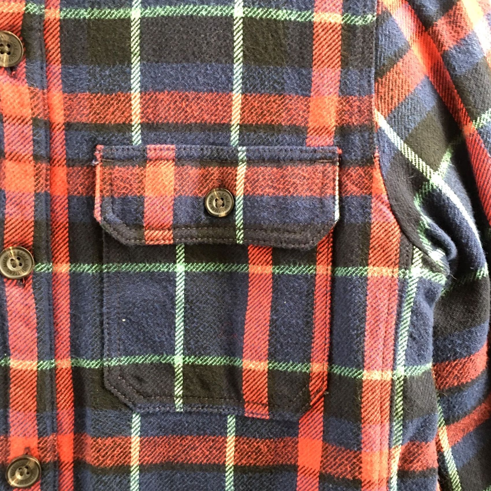 American Eagle Outfitters American Eagle Outfitters Jacket Mens LT Multicolor Plaid Fleece Button Up Size US L / EU 52-54 / 3 - 5 Thumbnail