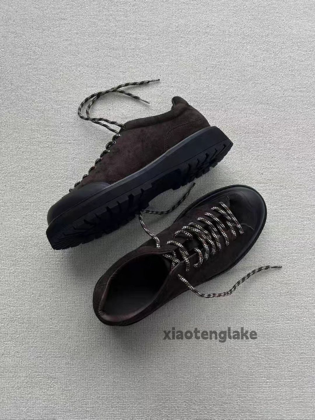 Vintage Unisex outdoor utility hiking mountain carpenter boots shoes Size US 12 / EU 45 - 8 Thumbnail