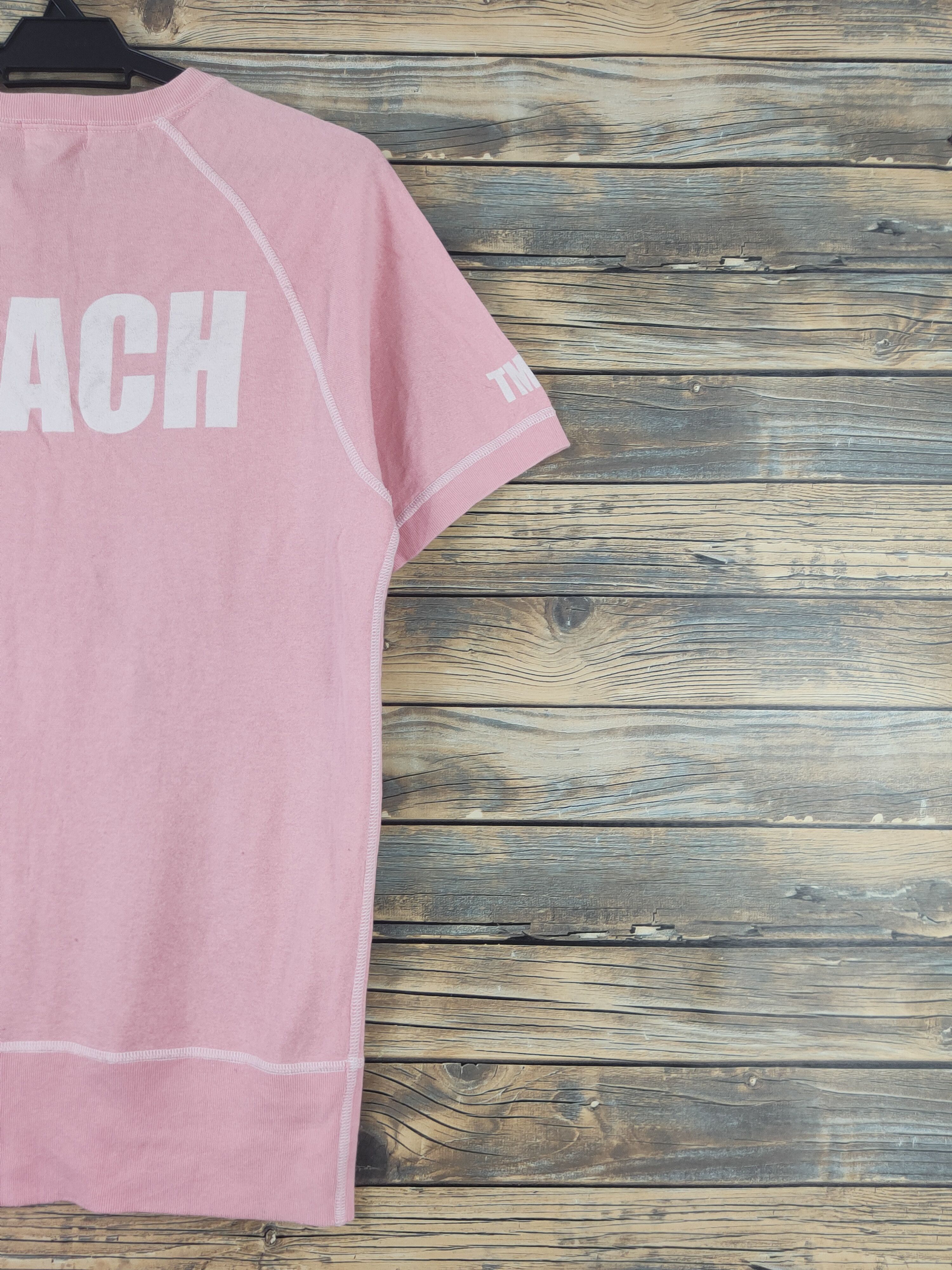 TMT DL Tmt made in Japan vintage Peach Short Sleeve T-shirt #822 Size L / US 10 / IT 46 - 10 Thumbnail