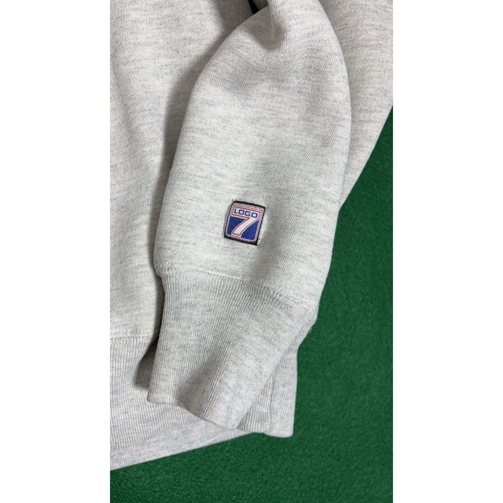 Logo 7 VINTAGE Green Bay Packers Sweatshirt Mens XL Gray Logo 7 Size US XL / EU 56 / 4 - 3 Thumbnail