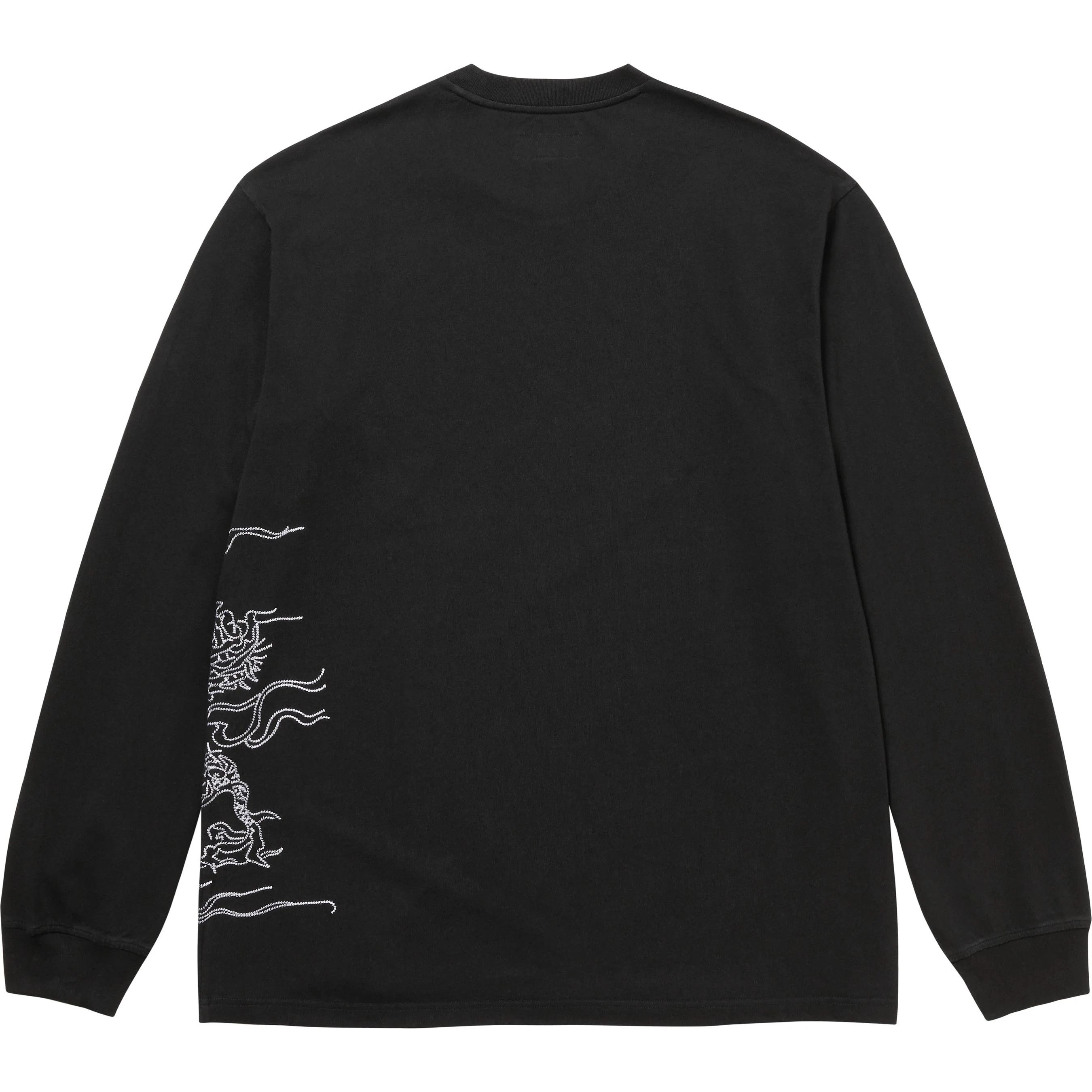 Supreme Supreme Dragon Embroidered L/S Top Size US XL / EU 56 / 4 - 2 Thumbnail