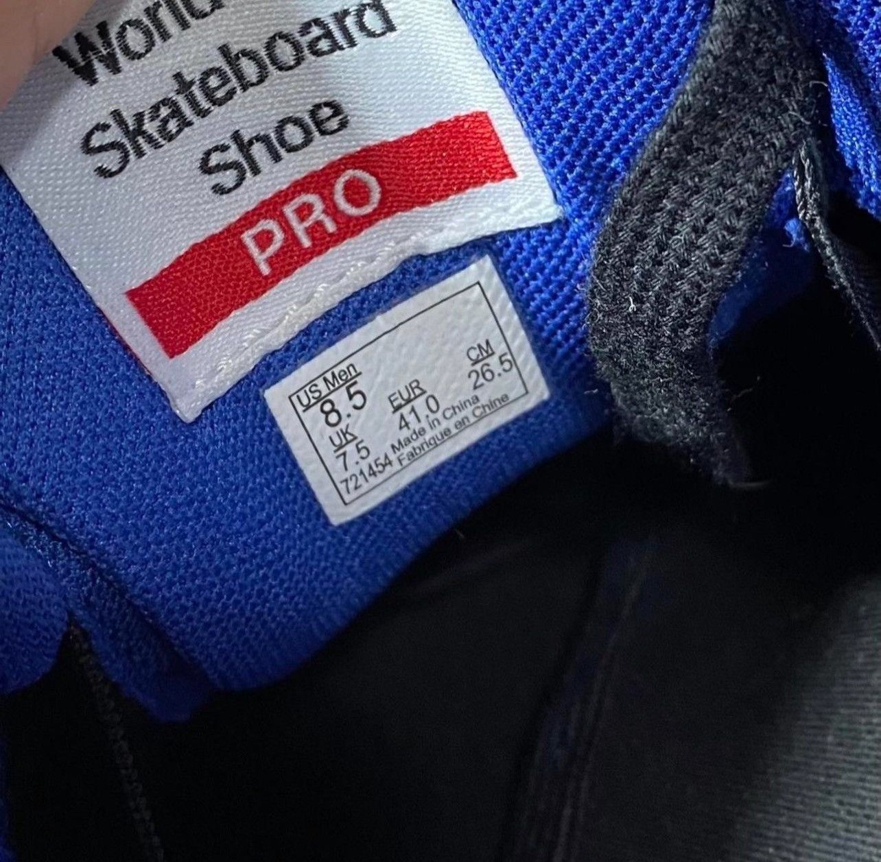 Vans Vans Kyle walker pro x real shoes - black/blue Size US 8.5 / EU 41-42 - 4 Thumbnail