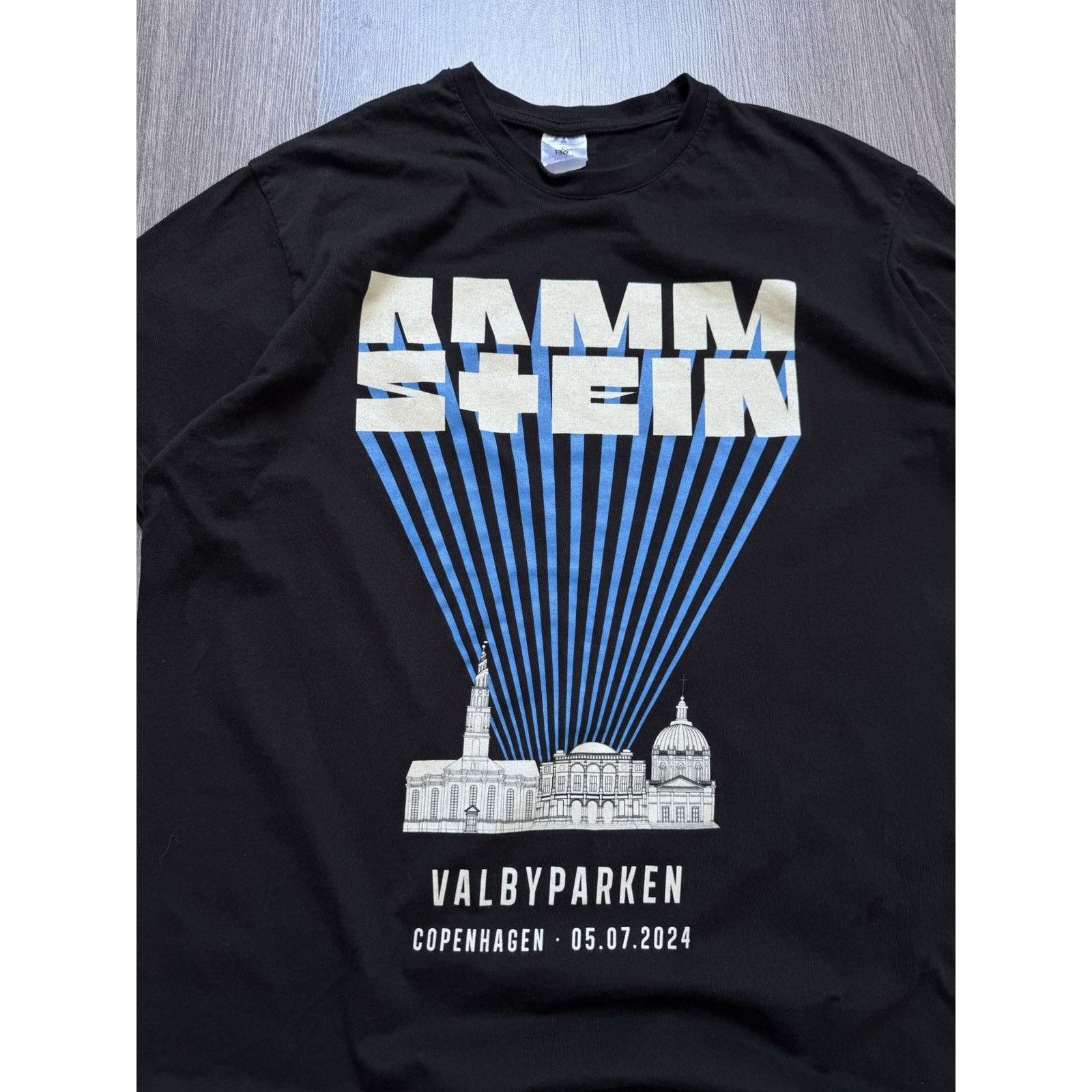 Band Tees × Vintage Rare! Rammstein 2024 Tour T-shirt Size US XL / EU 56 / 4 - 4 Thumbnail