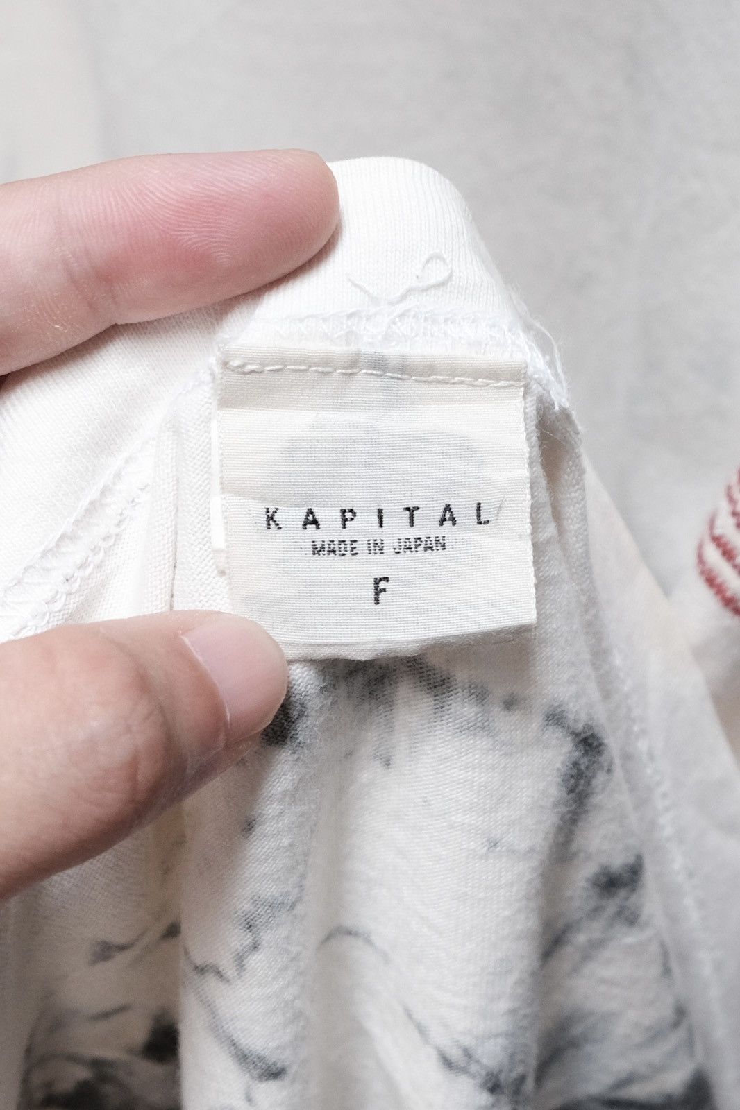 Kapital Kapital Tie-Dye Skeleton Bones T-Shirt Size US XL / EU 56 / 4 - 7 Thumbnail