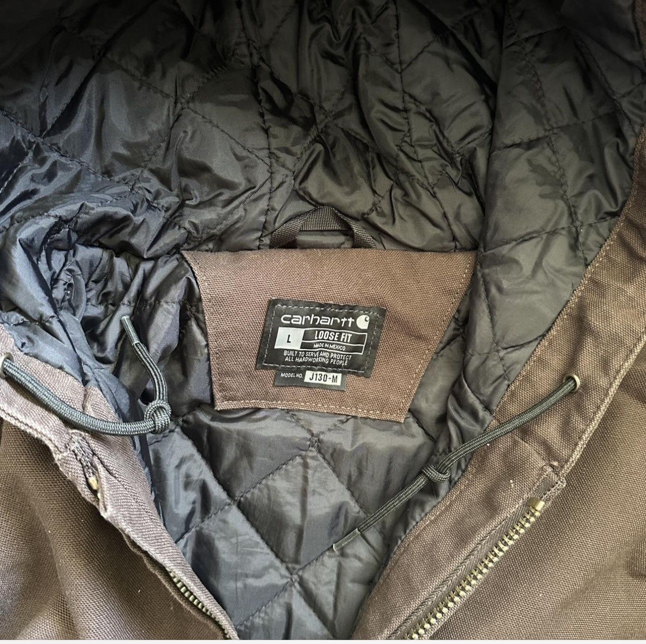 Carhartt Carhartt Brown Jacket Size US L / EU 52-54 / 3 - 3 Thumbnail