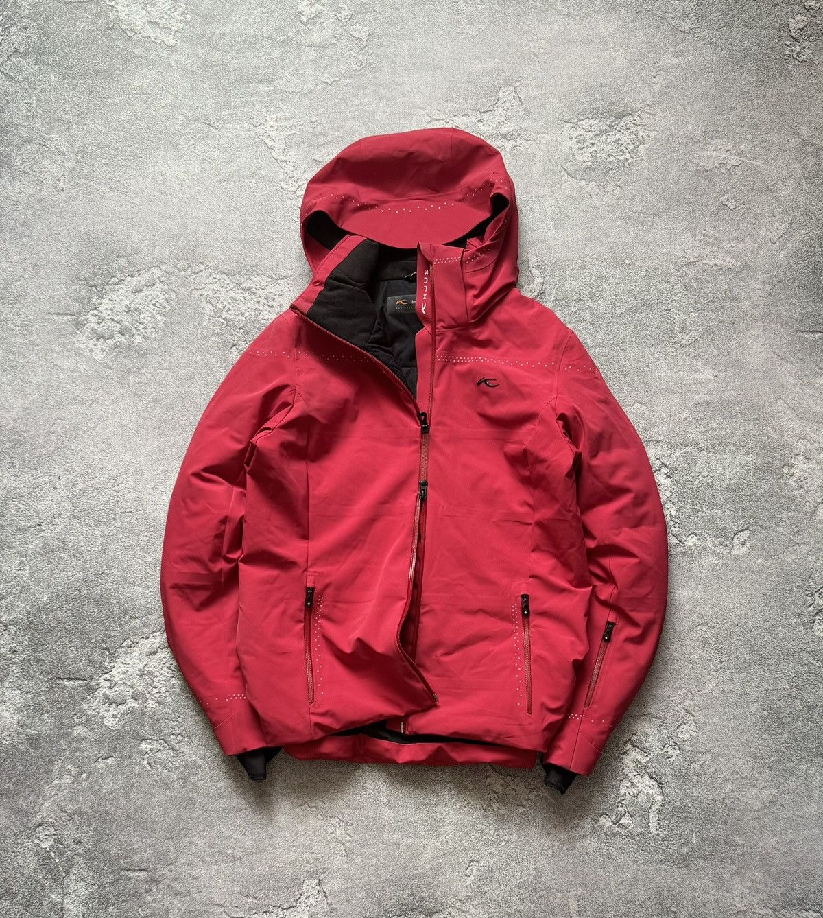 KJUS Kjus L Ladies light speed jacket down hooded puffer outdoor Size L / US 10 / IT 46 - 2 Thumbnail