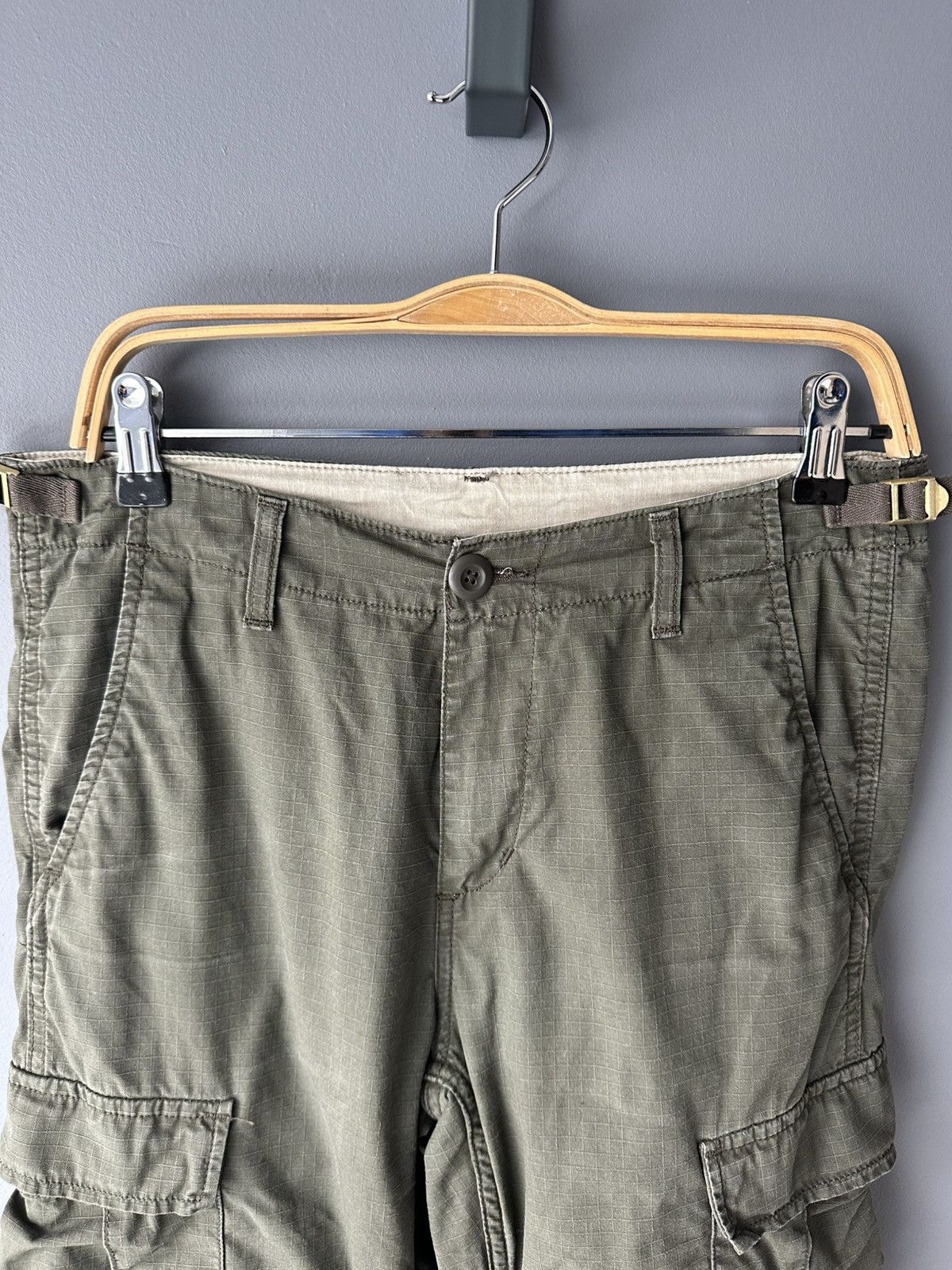 Carhartt Carhartt Aviation Pant Cargo Khaki olive Trousers Pants Size US 29 - 6 Thumbnail