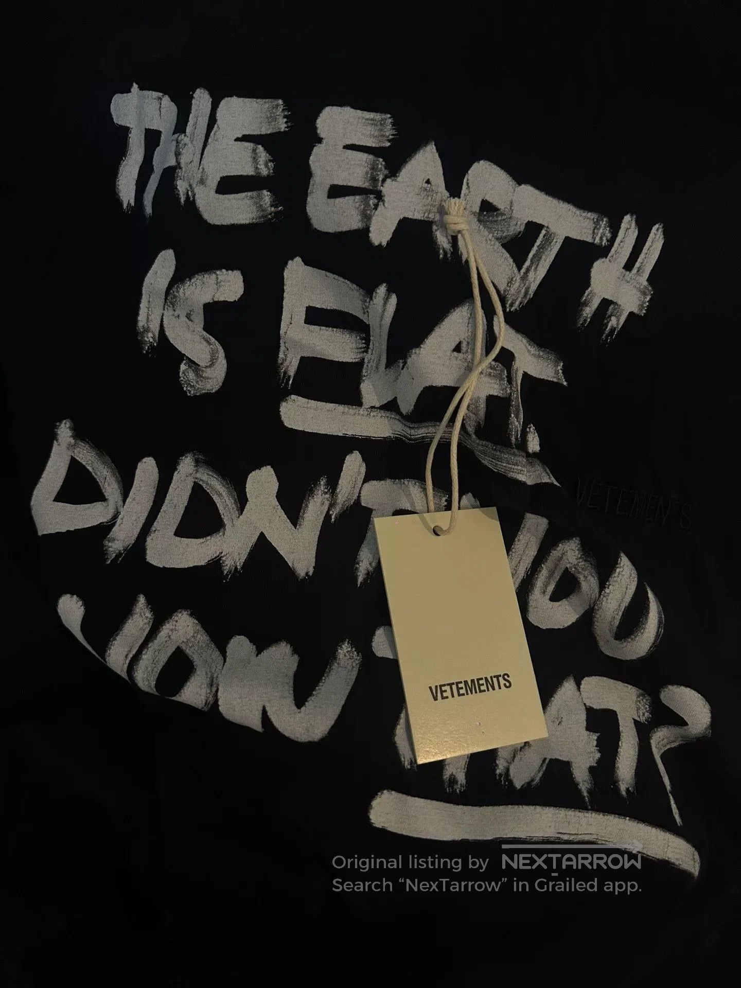 Vetements vetements earth flat graphic short sleeve shirt. Size US M / EU 48-50 / 2 - 4 Thumbnail