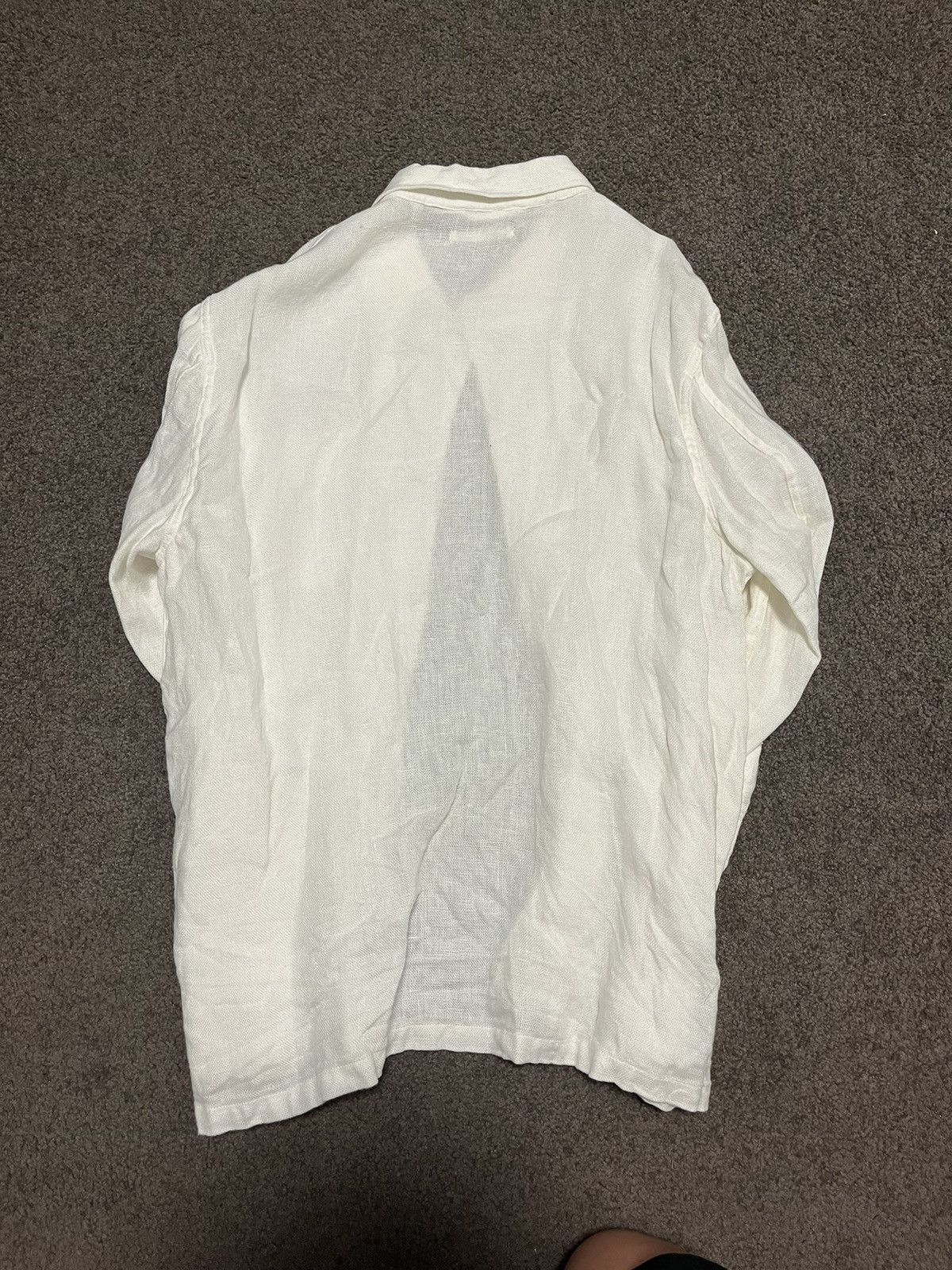 Our Legacy Linen box shirt Size US M / EU 48-50 / 2 - 4 Thumbnail