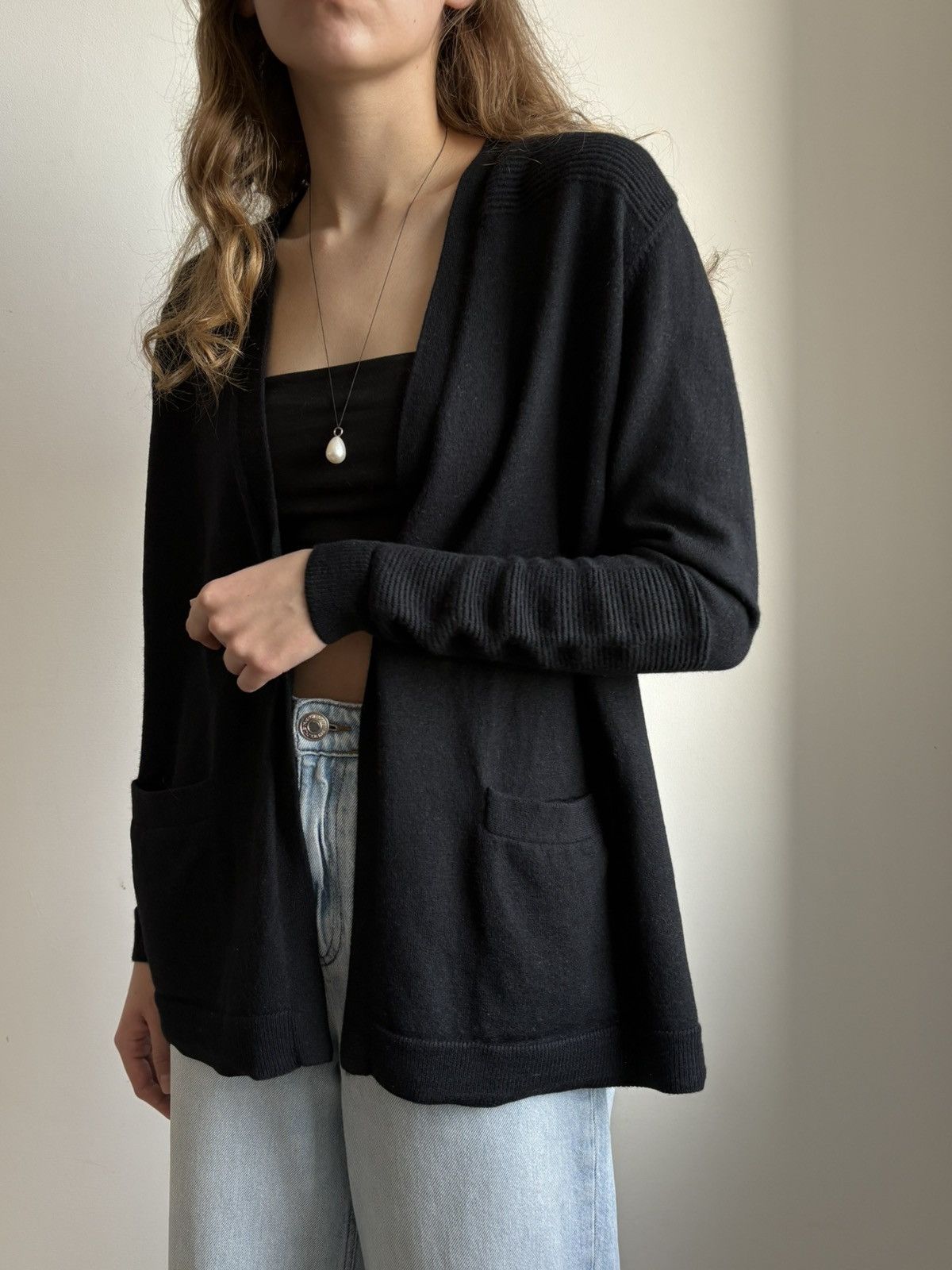 Sandro SANDRO PARIS WOMEN MERINO WOOL CARDIGAN AVANT GARDE SIZE 3 L Size L / US 10 / IT 46 - 14 Thumbnail