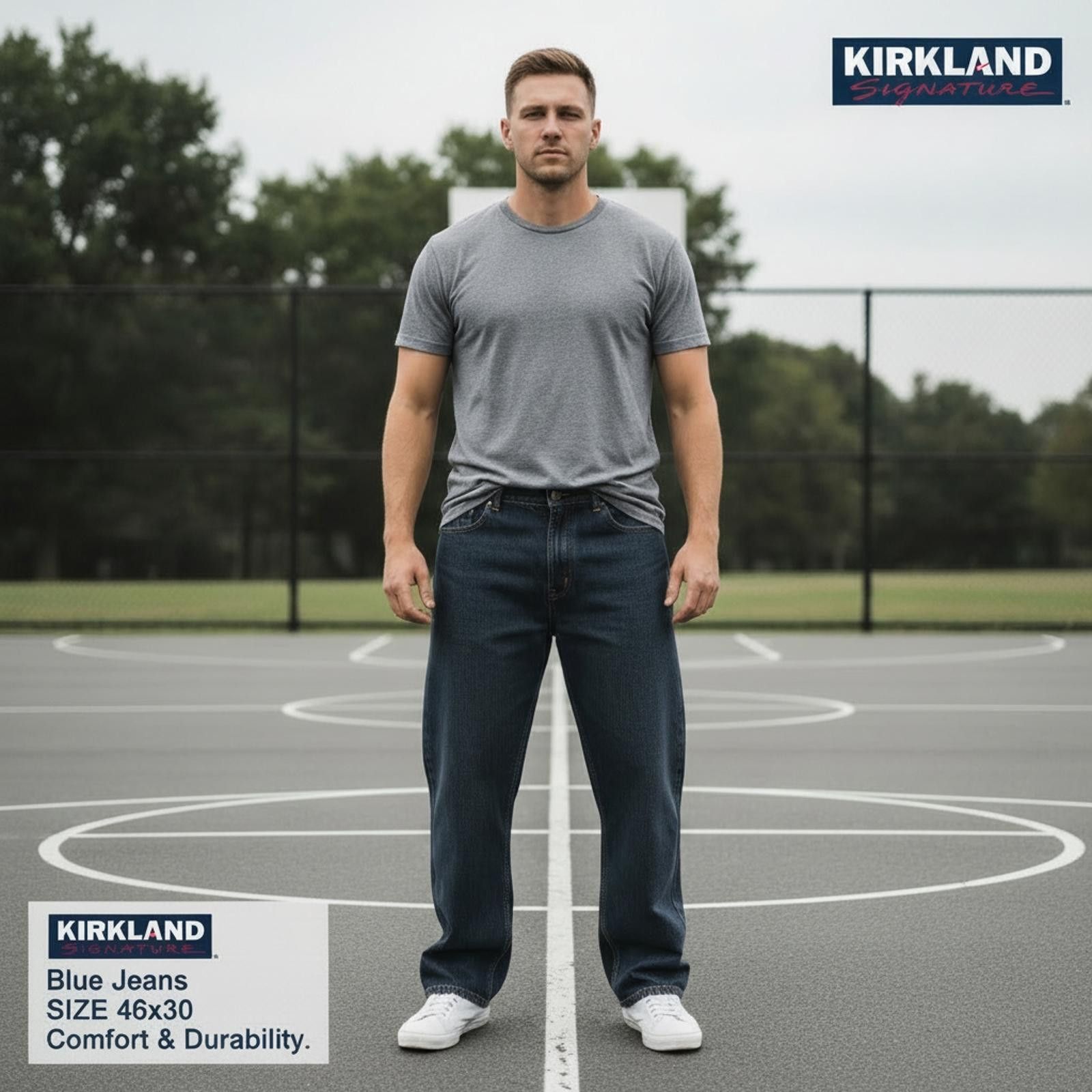 Kirkland Signature Kirkland Signature Blue Jeans Size 46x30 Size US 44 / EU 60 - 1 Thumbnail