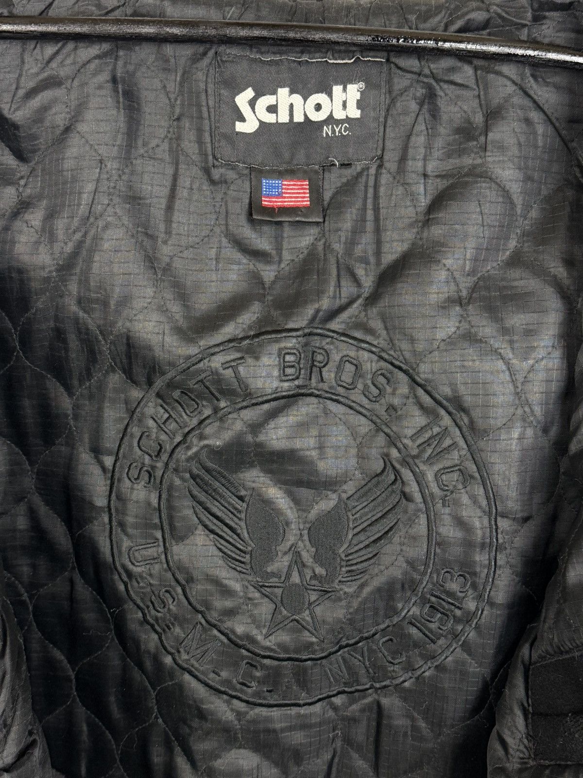 Schott Vintage Schott NYC Warren Wool Duffle Coat Black Size US XL / EU 56 / 4 - 9 Thumbnail