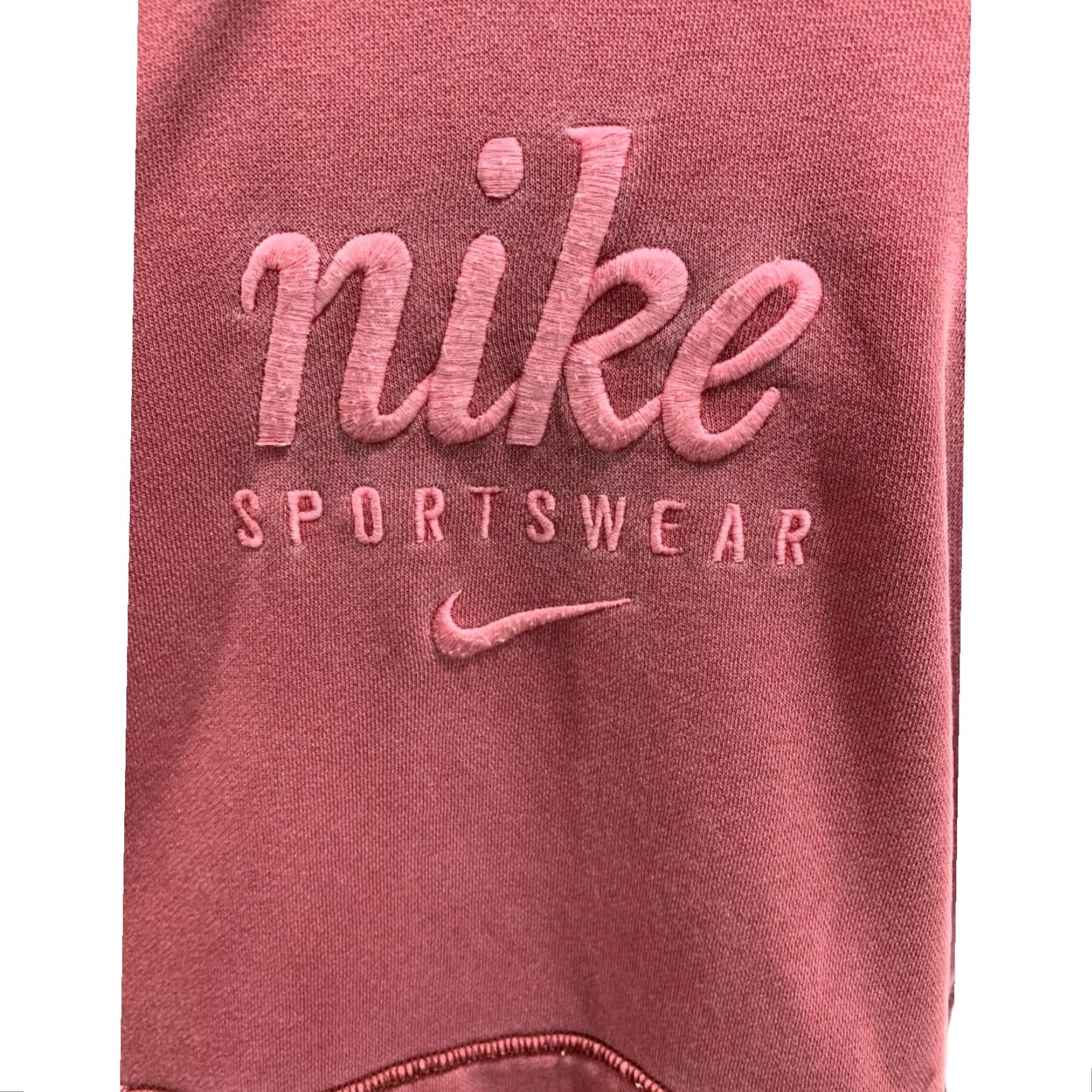 Nike Nike Hoodie Mens Medium Pullover Sweatshirt French Terry Pink Sweet Beet Size US M / EU 48-50 / 2 - 3 Thumbnail