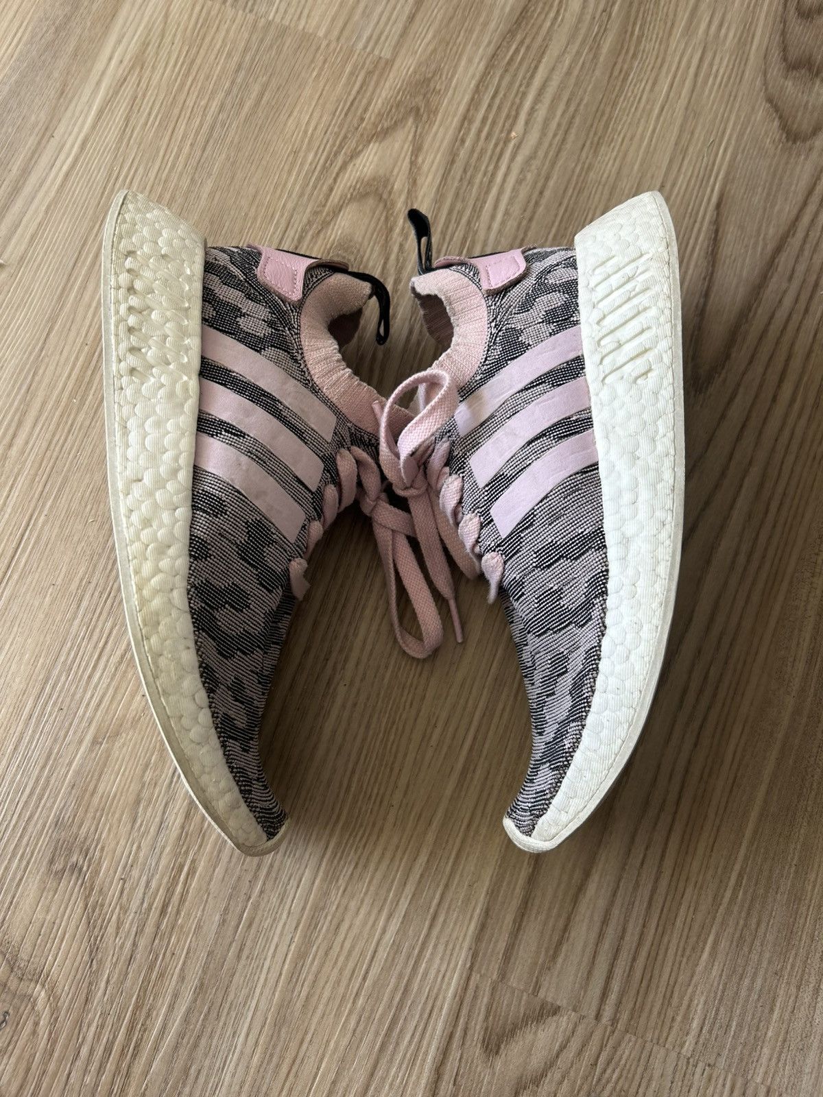 Adidas Adidas Boost NMD Glitch Pink Size US 7 / IT 37 - 4 Thumbnail